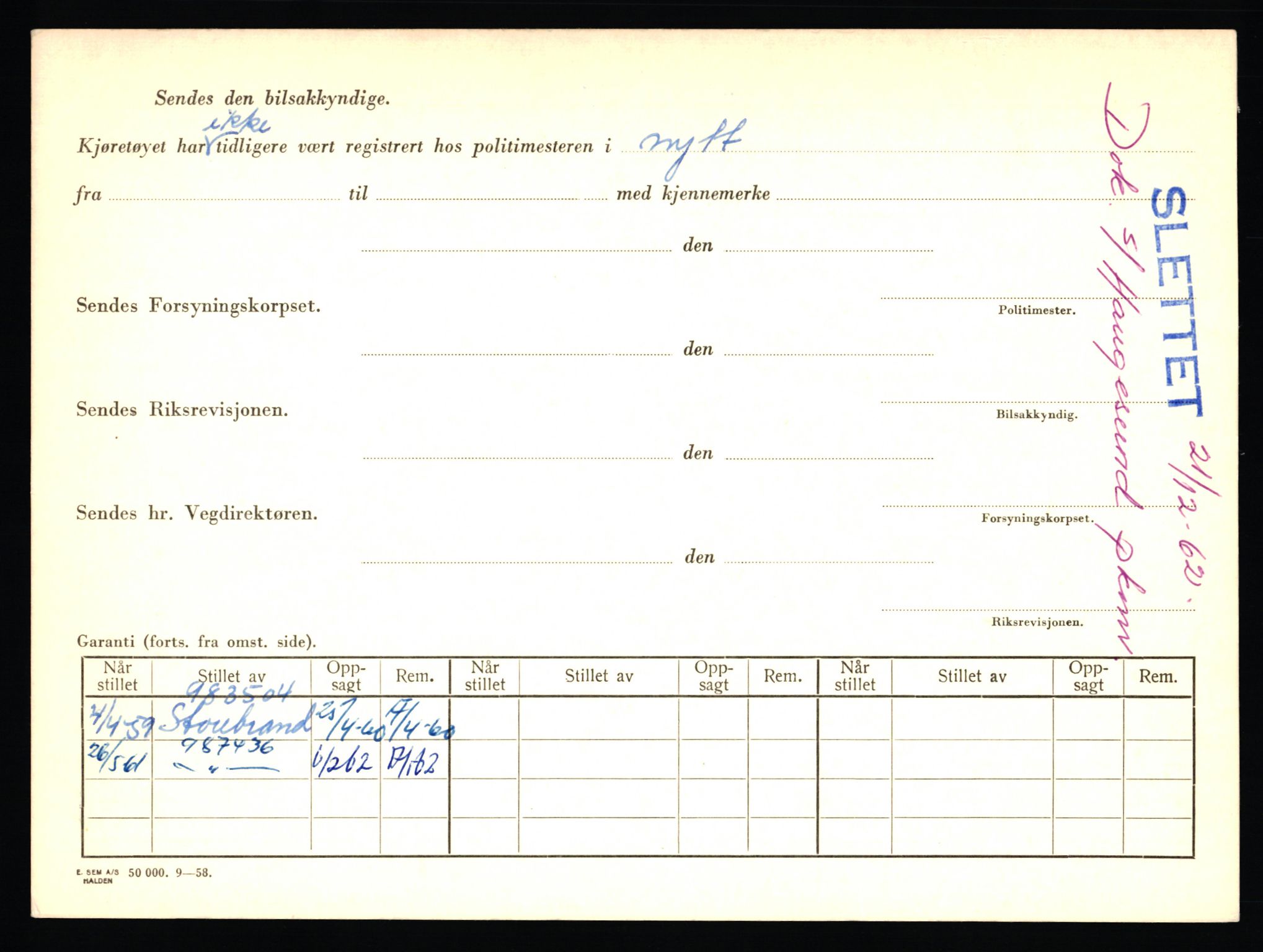 Stavanger trafikkstasjon, AV/SAST-A-101942/0/F/L0065: L-65400 - L-67649, 1930-1971, p. 1074