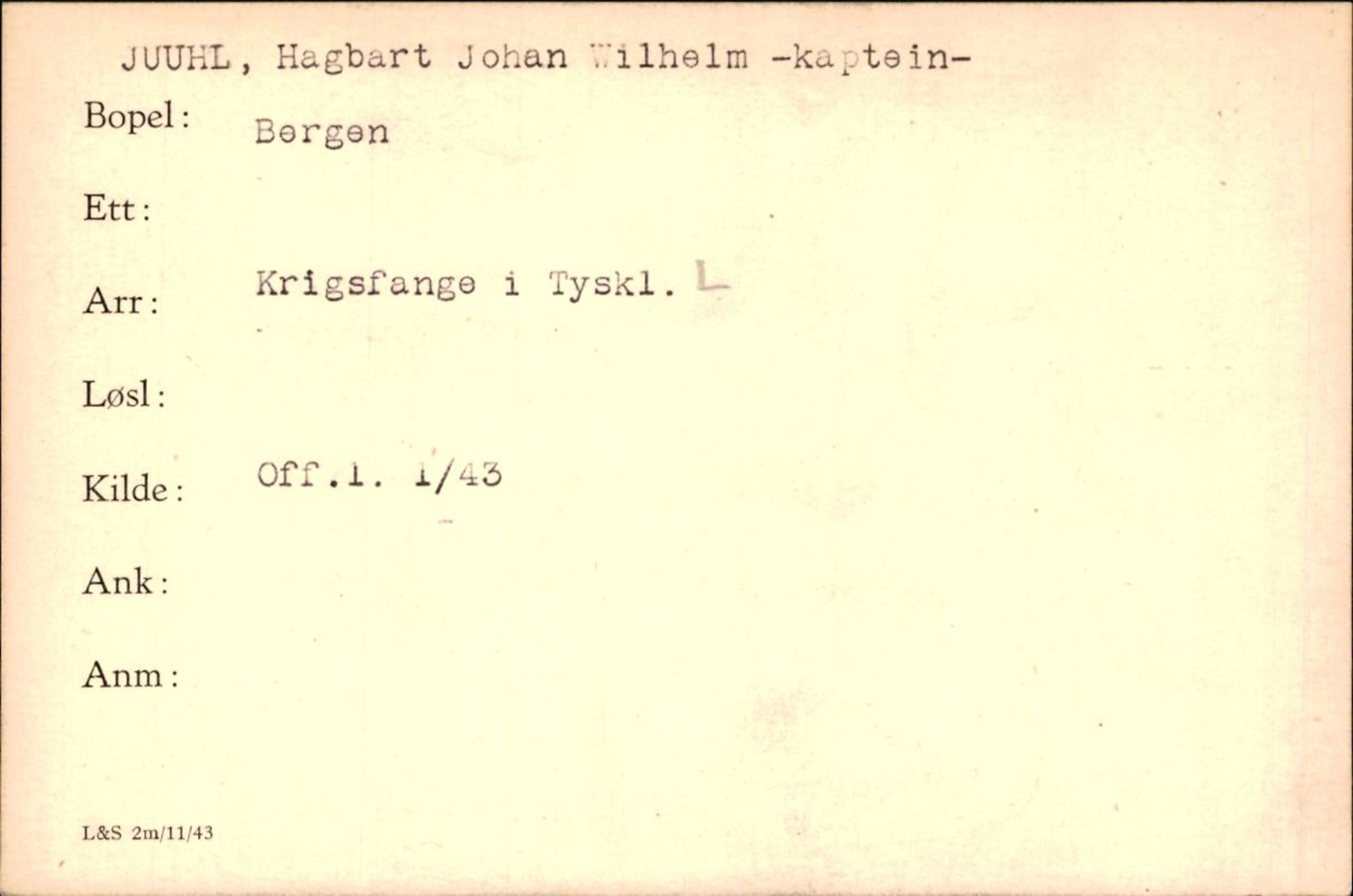 Forsvaret, Forsvarets krigshistoriske avdeling, AV/RA-RAFA-2017/Y/Yf/L0200: II-C-11-2102  -  Norske krigsfanger i Tyskland, 1940-1945, p. 541