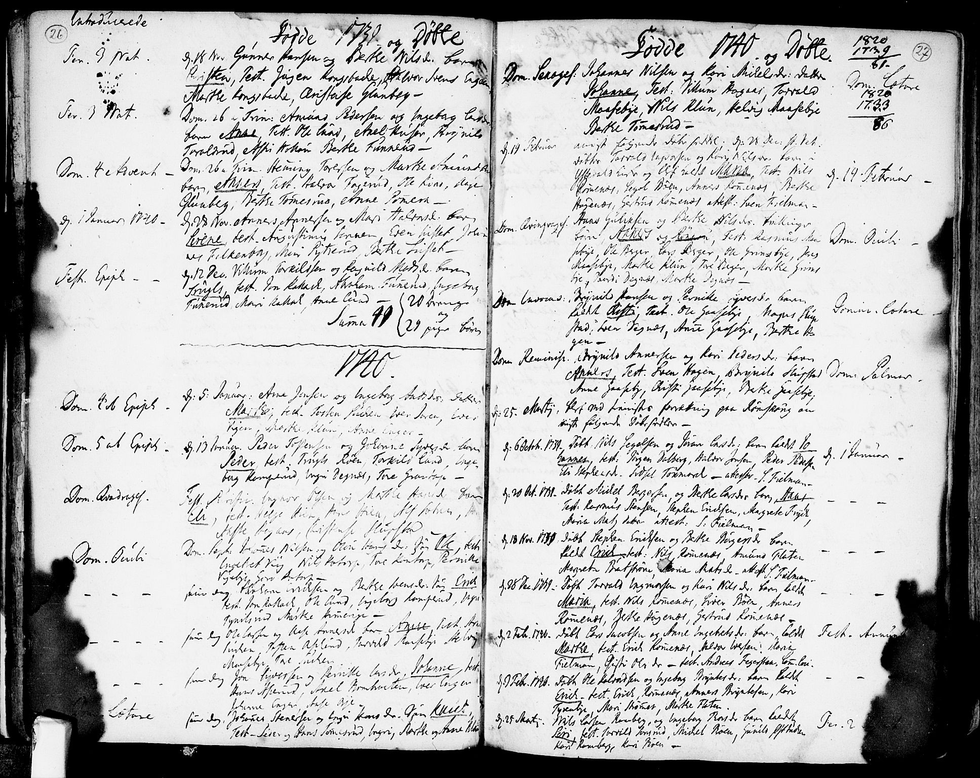 Rødenes prestekontor Kirkebøker, AV/SAO-A-2005/F/Fa/L0002: Parish register (official) no. I 2, 1733-1776, p. 26-27