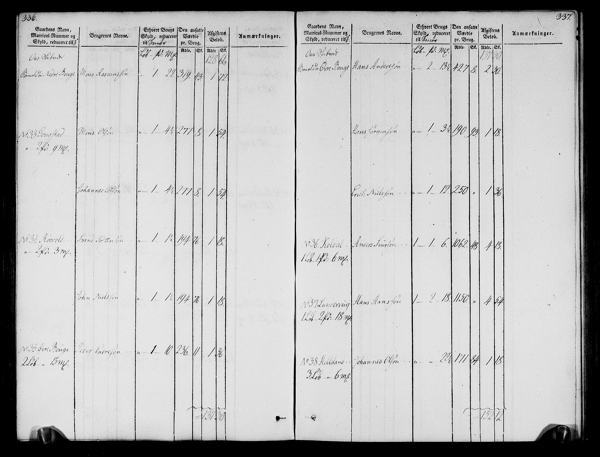 Rentekammeret inntil 1814, Realistisk ordnet avdeling, AV/RA-EA-4070/N/Ne/Nea/L0109: Sunnhordland og Hardanger fogderi. Oppebørselsregister, 1803-1804, p. 172