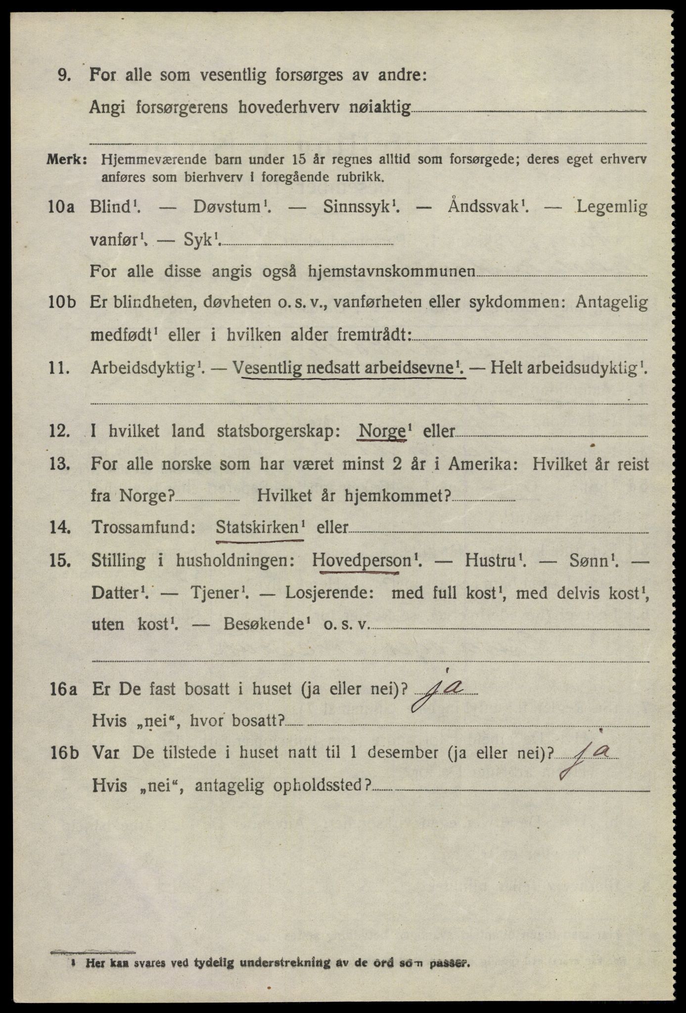 SAO, 1920 census for Nannestad, 1920, p. 6032