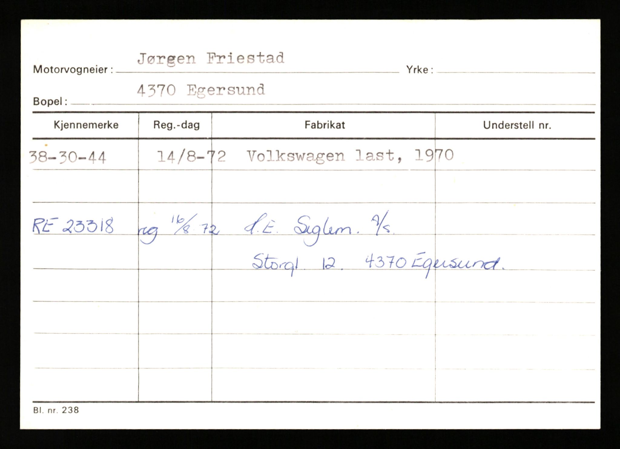 Stavanger trafikkstasjon, SAST/A-101942/0/G/L0012: Registreringsnummer: 363571 - 800000, 1930-1971, p. 241