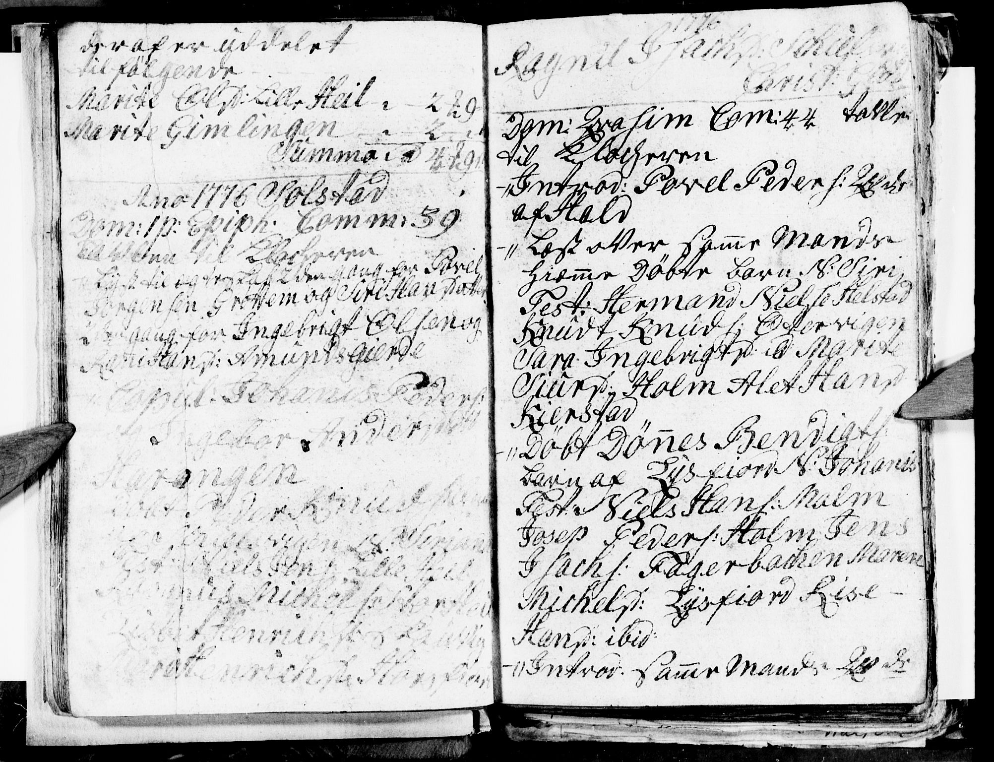 Ministerialprotokoller, klokkerbøker og fødselsregistre - Nordland, SAT/A-1459/811/L0166: Parish register (official) no. 811A03, 1770-1816