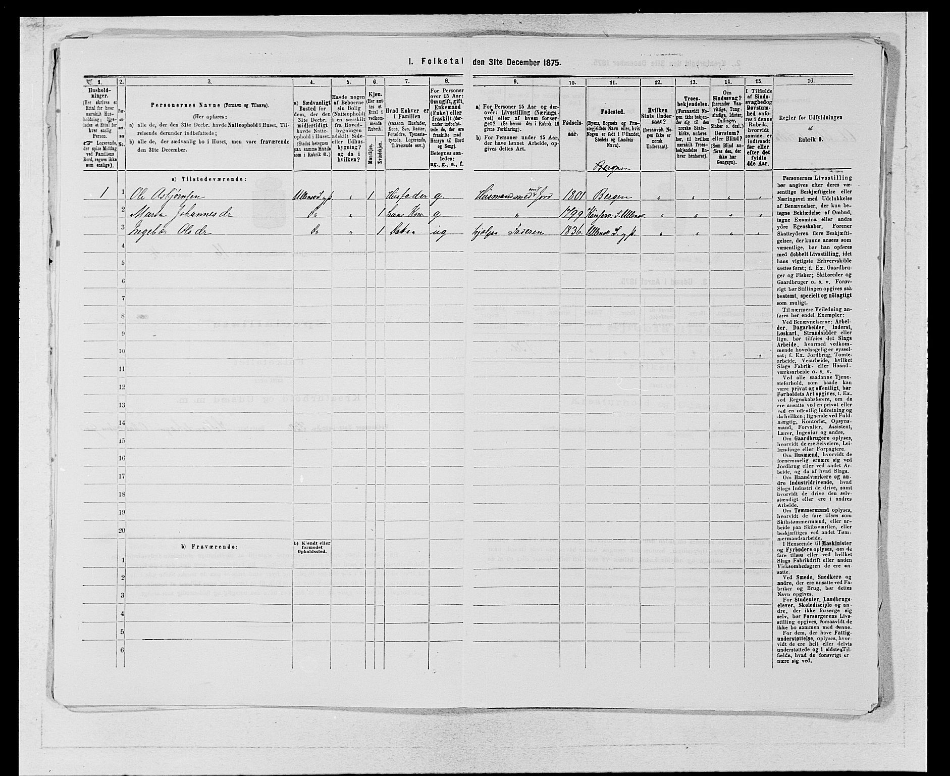 SAB, 1875 census for 1230P Ullensvang, 1875, p. 1597