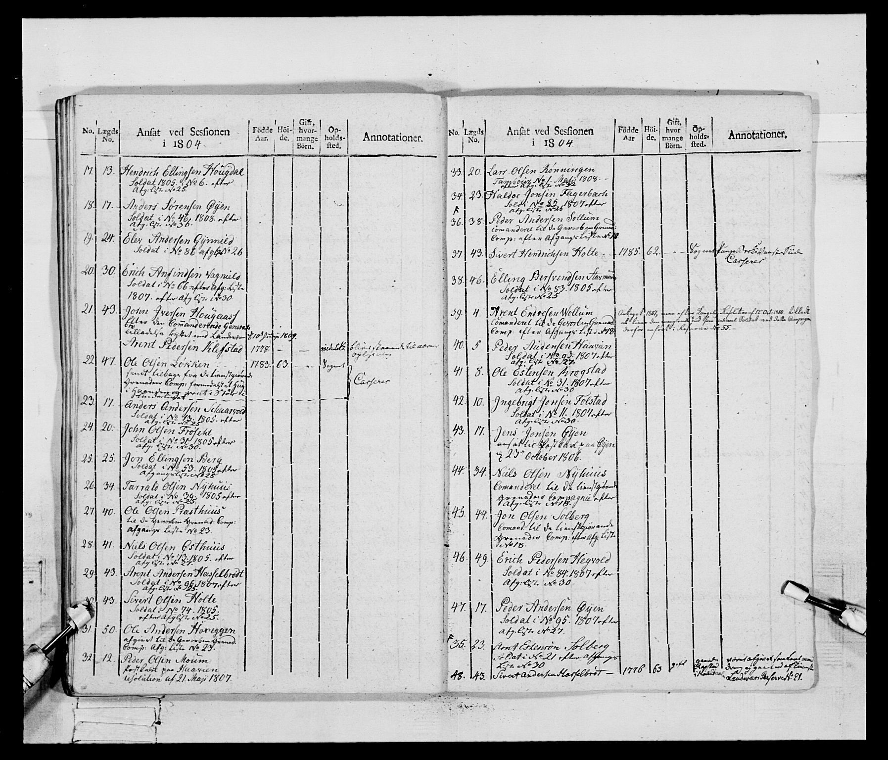 Generalitets- og kommissariatskollegiet, Det kongelige norske kommissariatskollegium, AV/RA-EA-5420/E/Eh/L0083c: 2. Trondheimske nasjonale infanteriregiment, 1810, p. 135