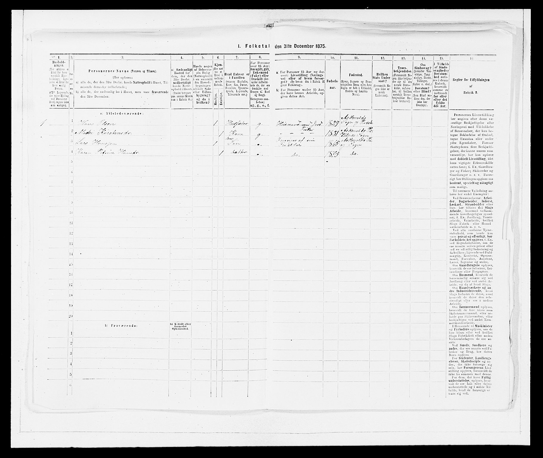 SAB, 1875 census for 1428P Askvoll, 1875, p. 462