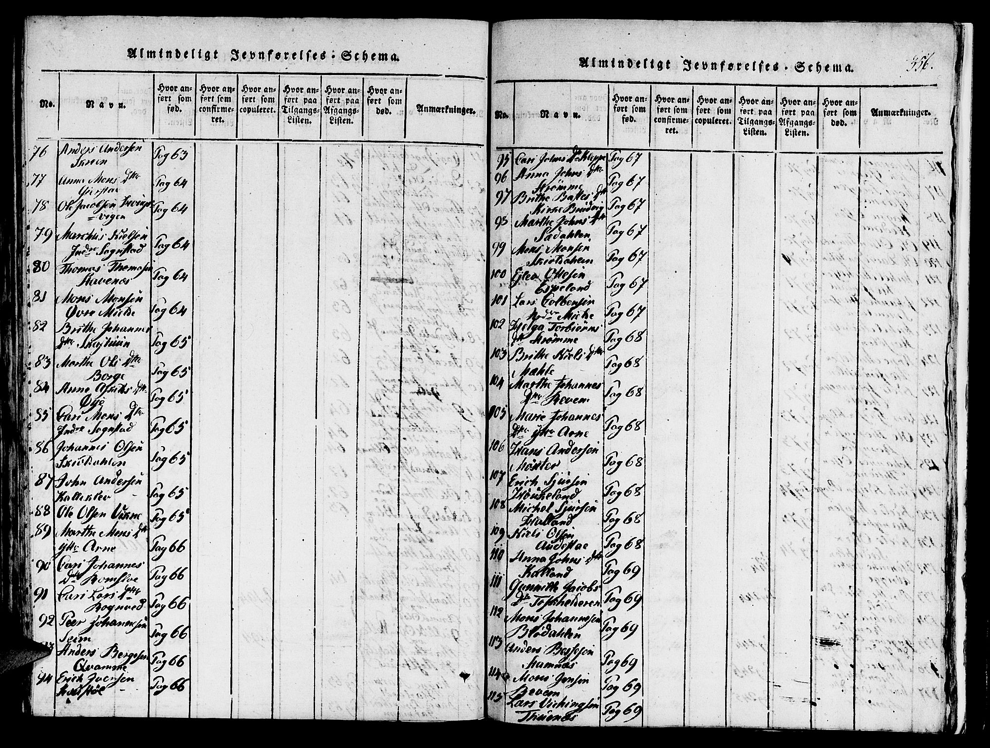 Haus sokneprestembete, AV/SAB-A-75601/H/Haa: Parish register (official) no. A 12, 1816-1821, p. 356