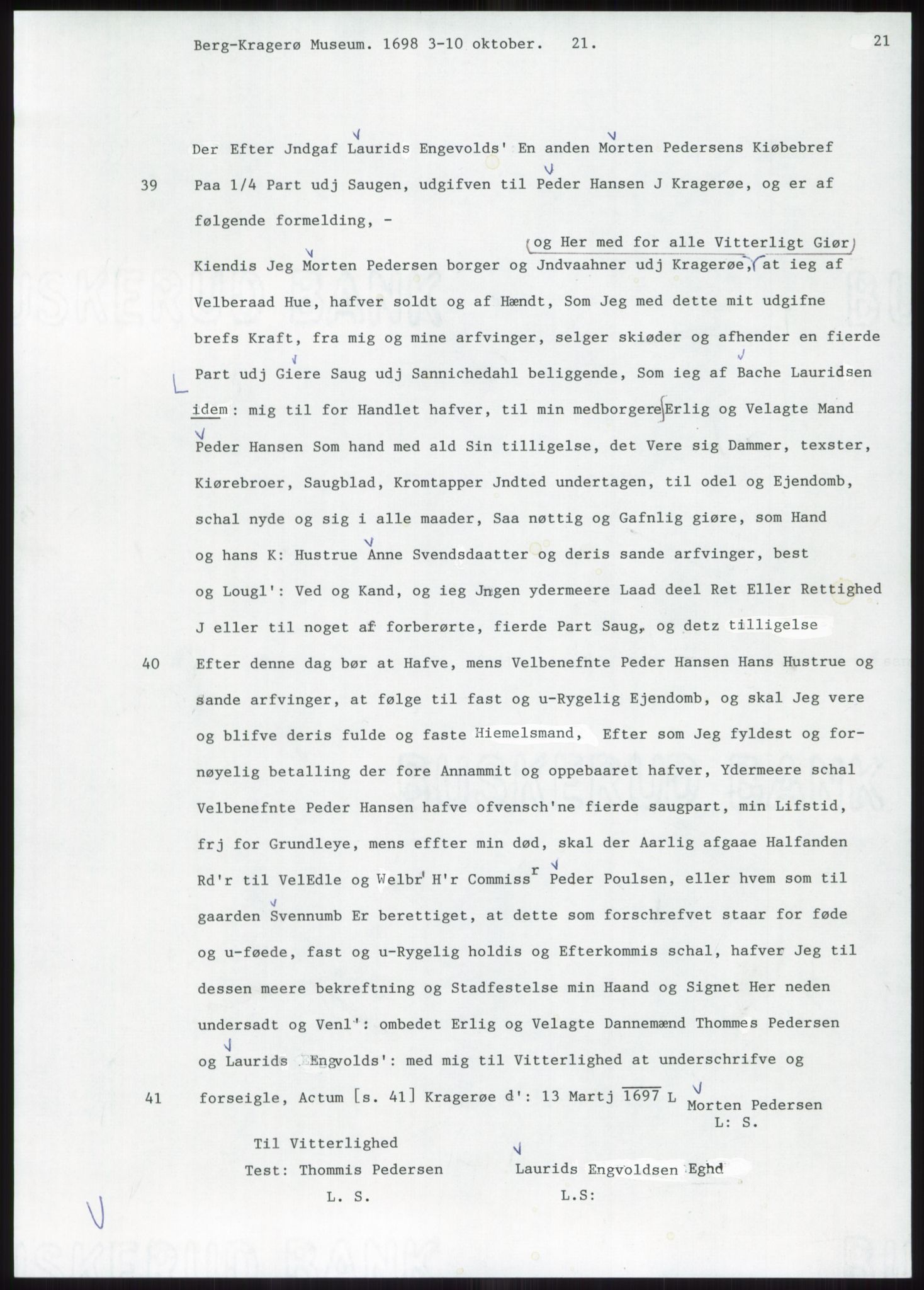 Samlinger til kildeutgivelse, Diplomavskriftsamlingen, AV/RA-EA-4053/H/Ha, p. 1445