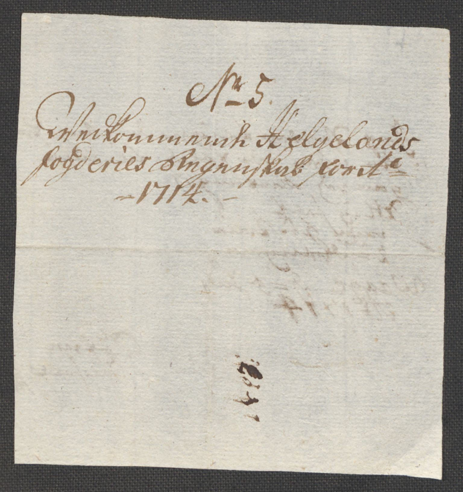 Rentekammeret inntil 1814, Reviderte regnskaper, Fogderegnskap, AV/RA-EA-4092/R65/L4513: Fogderegnskap Helgeland, 1714-1715, p. 115