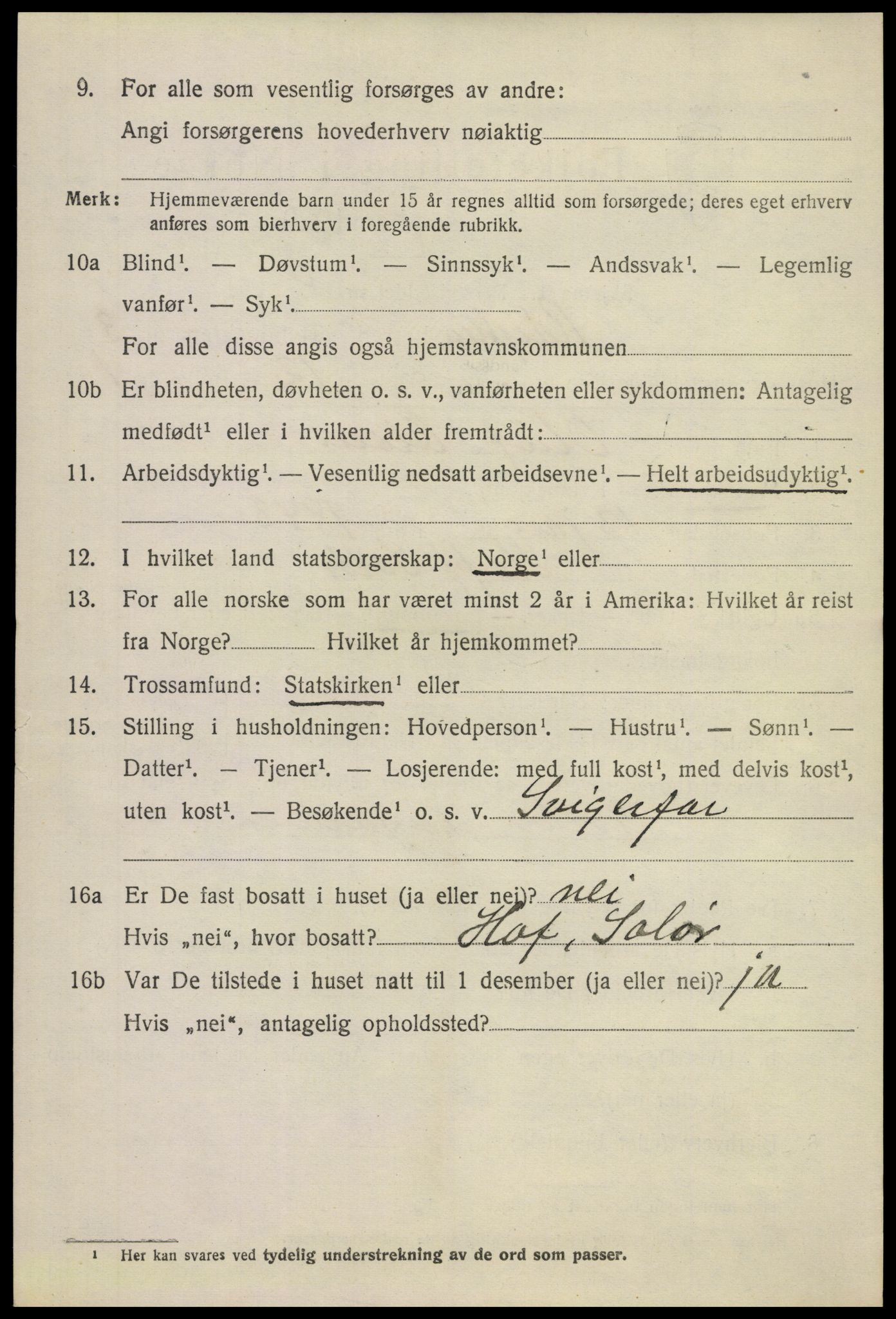 SAKO, 1920 census for Røyken, 1920, p. 4569