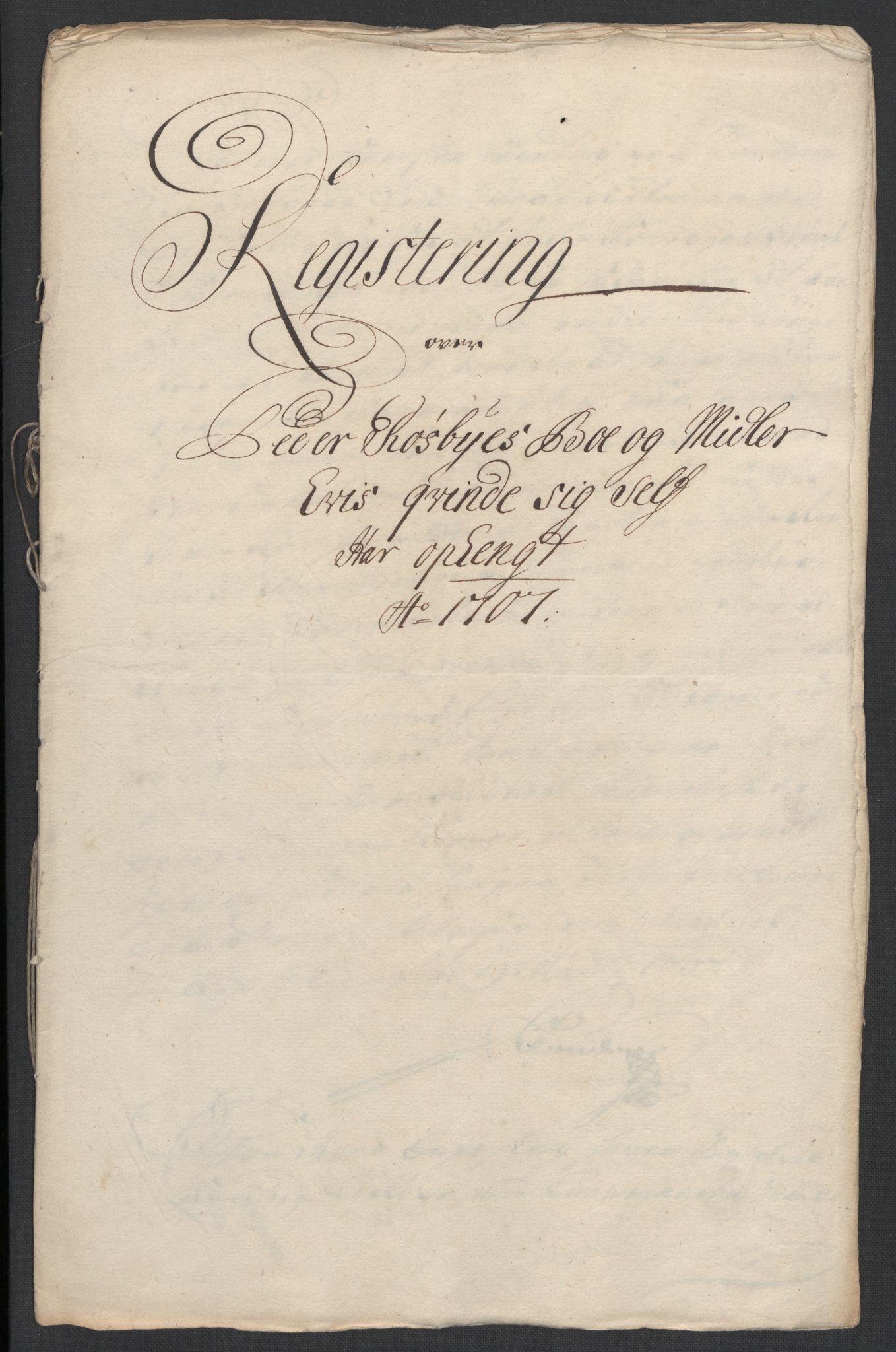 Rentekammeret inntil 1814, Reviderte regnskaper, Fogderegnskap, RA/EA-4092/R22/L1466: Fogderegnskap Ringerike, Hallingdal og Buskerud, 1707, p. 181