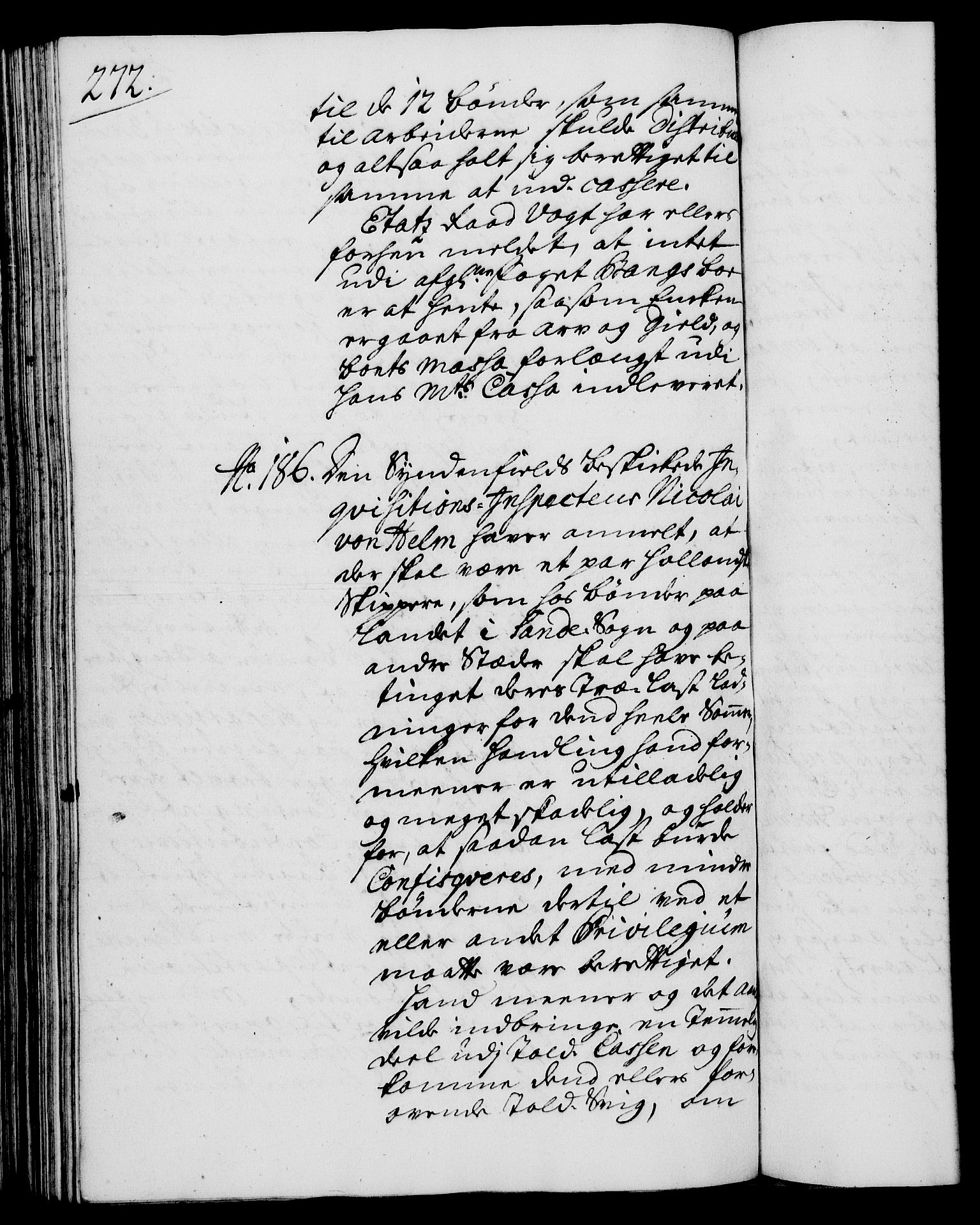 Rentekammeret, Kammerkanselliet, AV/RA-EA-3111/G/Gh/Gha/L0017: Norsk ekstraktmemorialprotokoll (merket RK 53.62), 1735, p. 272