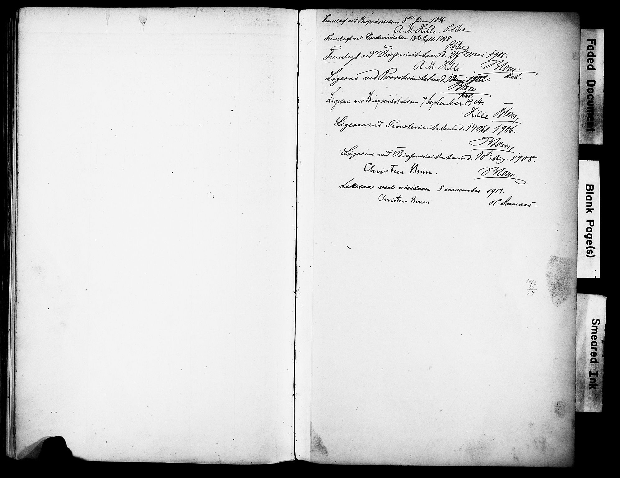 Vestre Toten prestekontor, SAH/PREST-108/H/Ha/Haa/L0013: Parish register (official) no. 13, 1895-1911