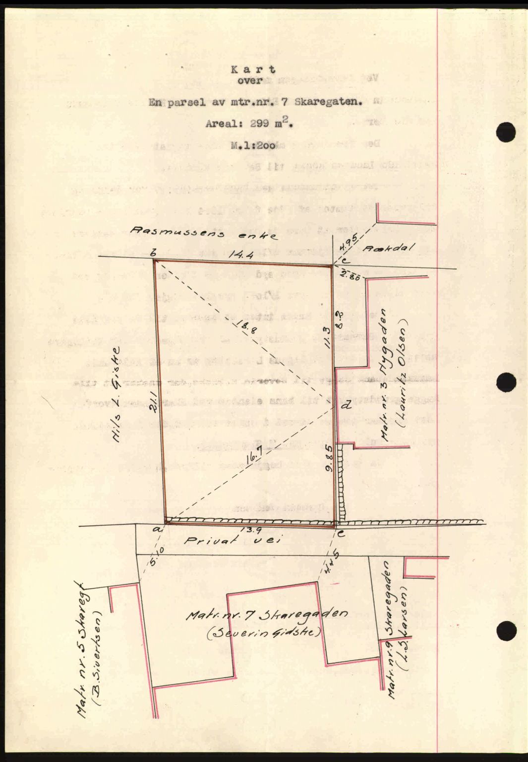 Ålesund byfogd, AV/SAT-A-4384: Mortgage book no. 34 I, 1936-1938, Diary no: : 1069/1937