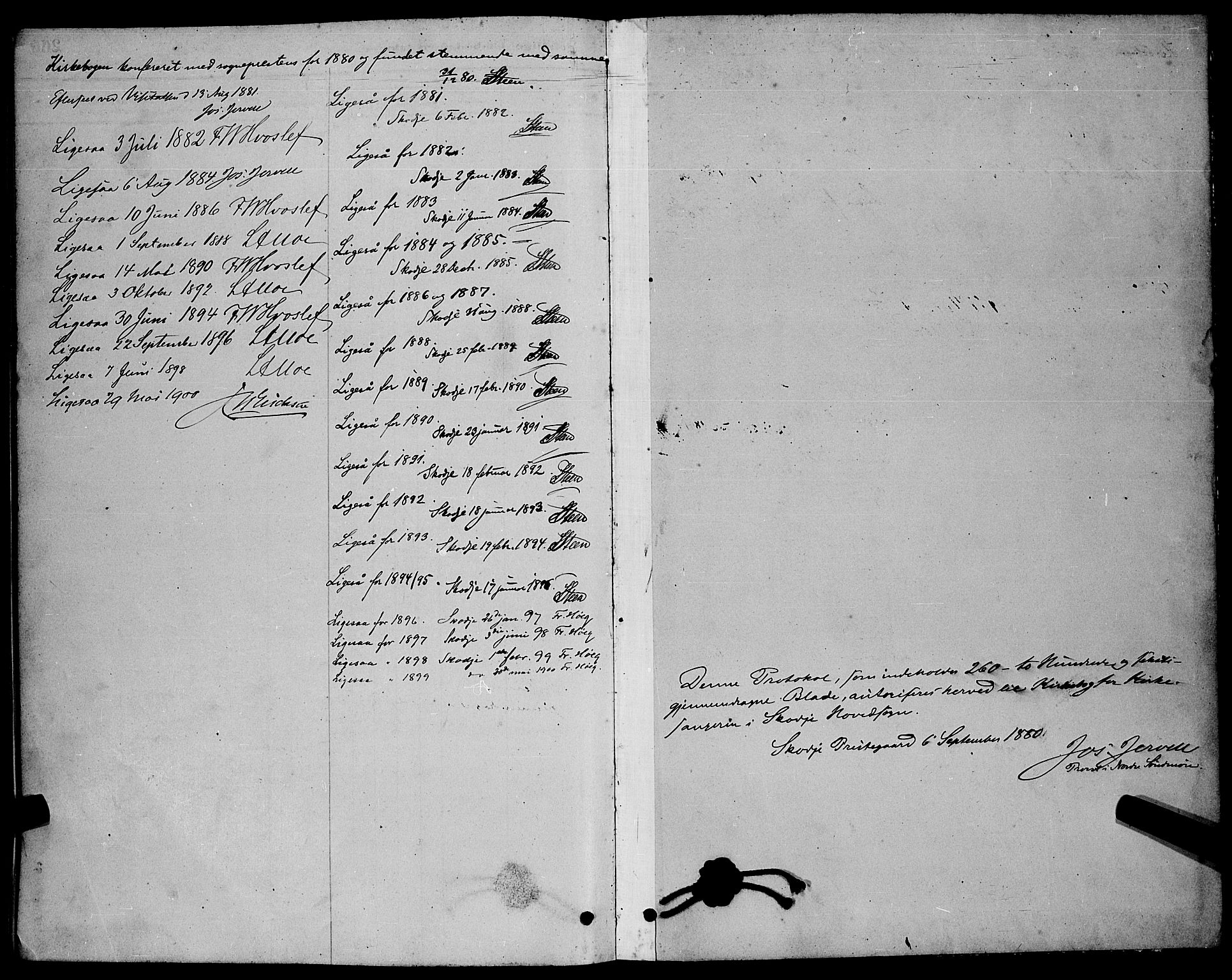 Ministerialprotokoller, klokkerbøker og fødselsregistre - Møre og Romsdal, SAT/A-1454/524/L0365: Parish register (copy) no. 524C06, 1880-1899