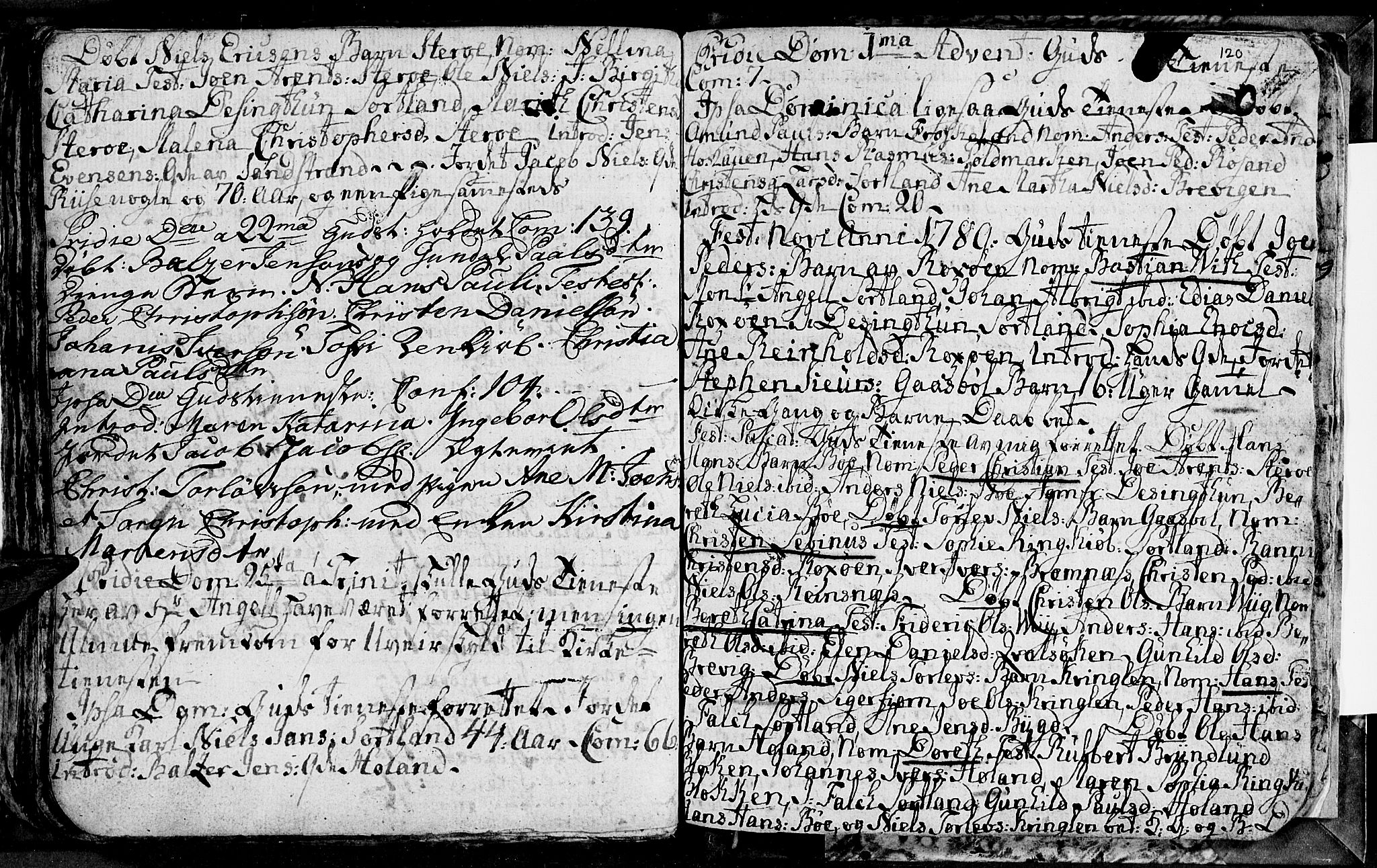 Ministerialprotokoller, klokkerbøker og fødselsregistre - Nordland, SAT/A-1459/895/L1366: Parish register (official) no. 895A01, 1730-1794, p. 120