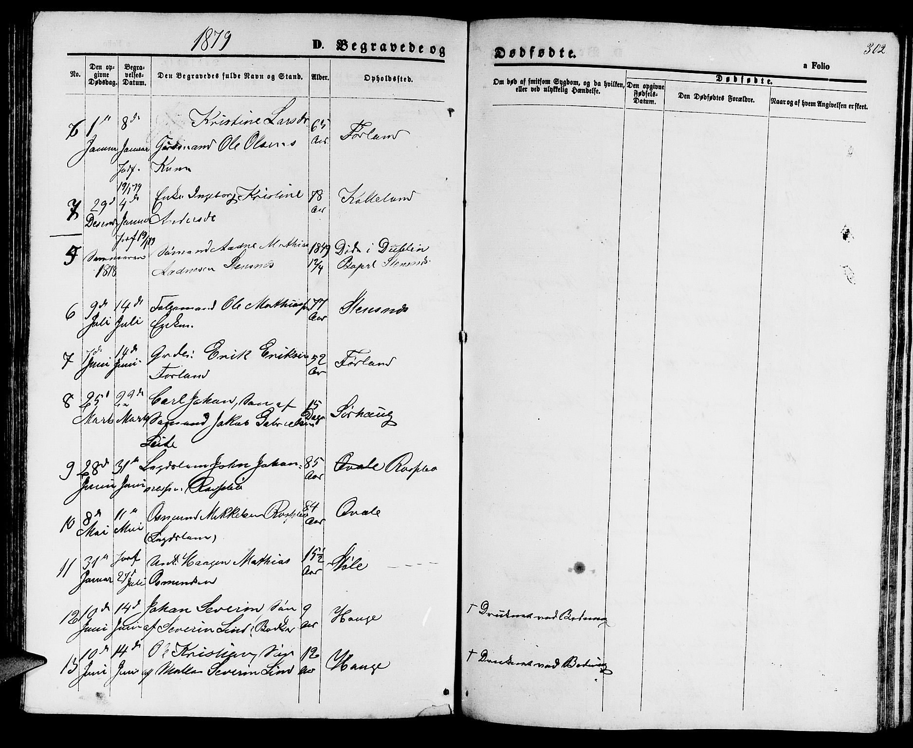 Haugesund sokneprestkontor, AV/SAST-A -101863/H/Ha/Hab/L0001: Parish register (copy) no. B 1, 1873-1881, p. 302