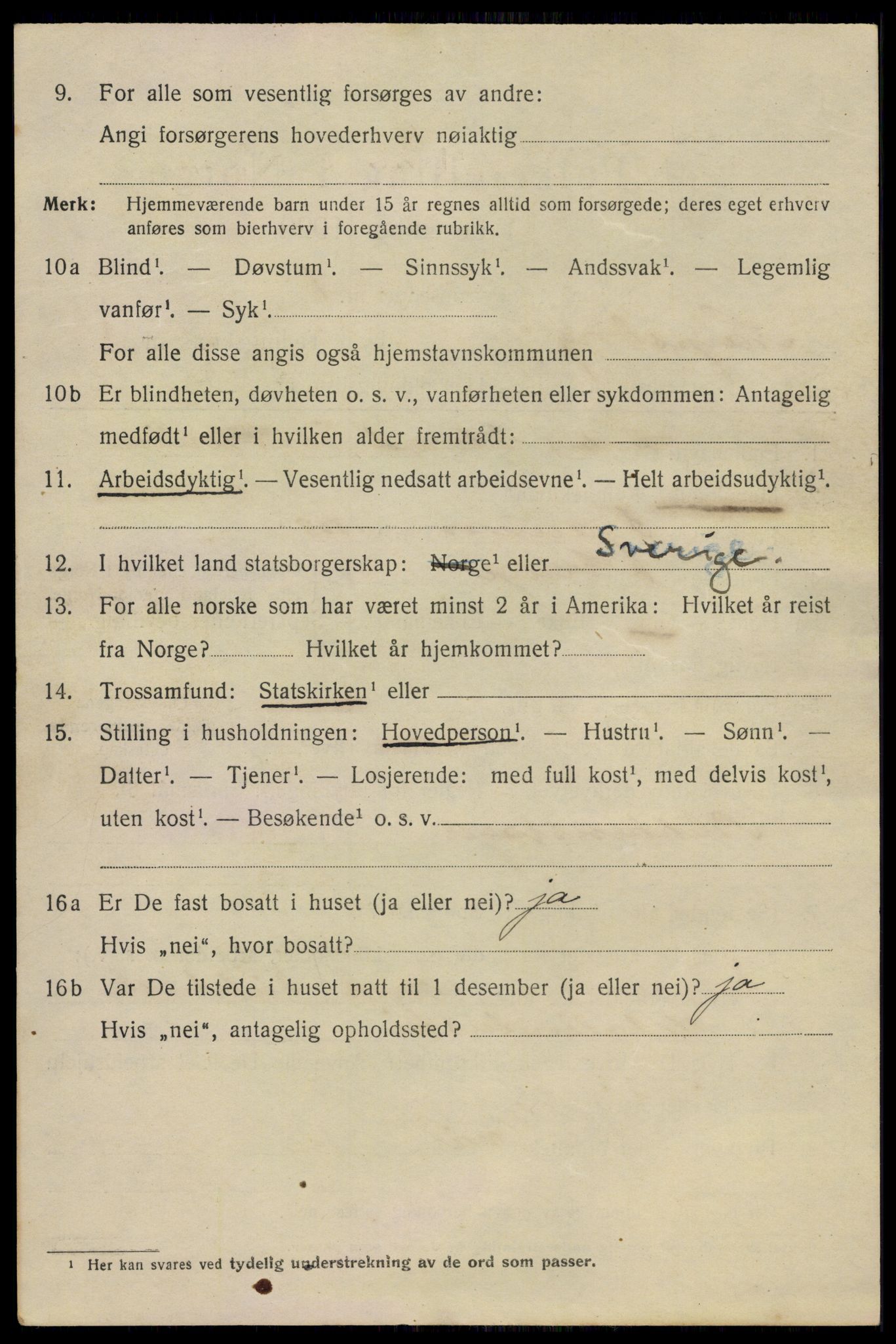 SAO, 1920 census for Sarpsborg, 1920, p. 7301