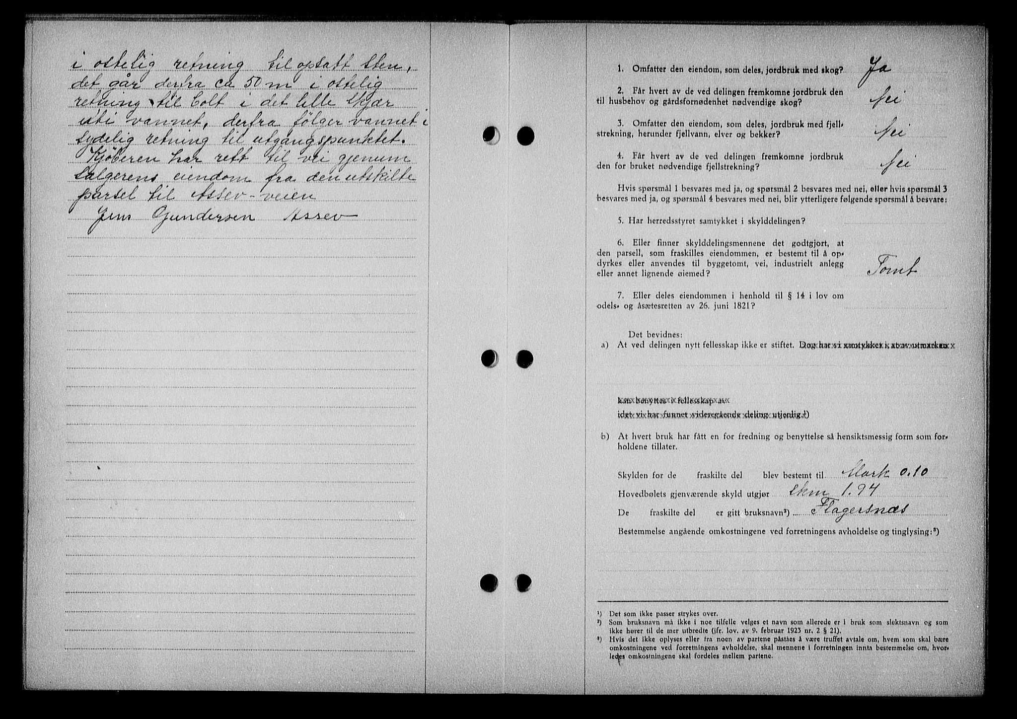 Nedenes sorenskriveri, AV/SAK-1221-0006/G/Gb/Gba/L0049: Mortgage book no. A-III, 1941-1942, Diary no: : 727/1942