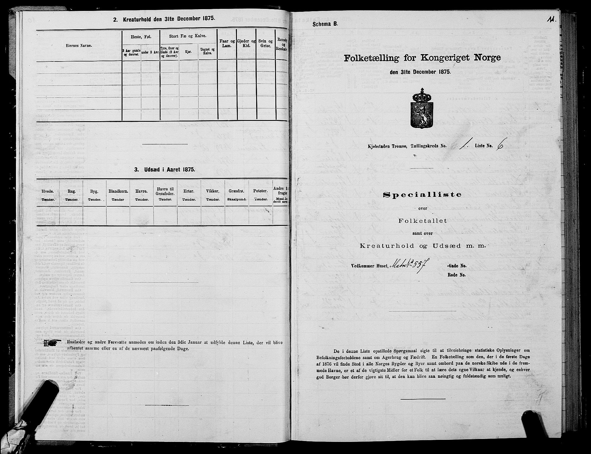 SATØ, 1875 census for 1902P Tromsø, 1875, p. 1011