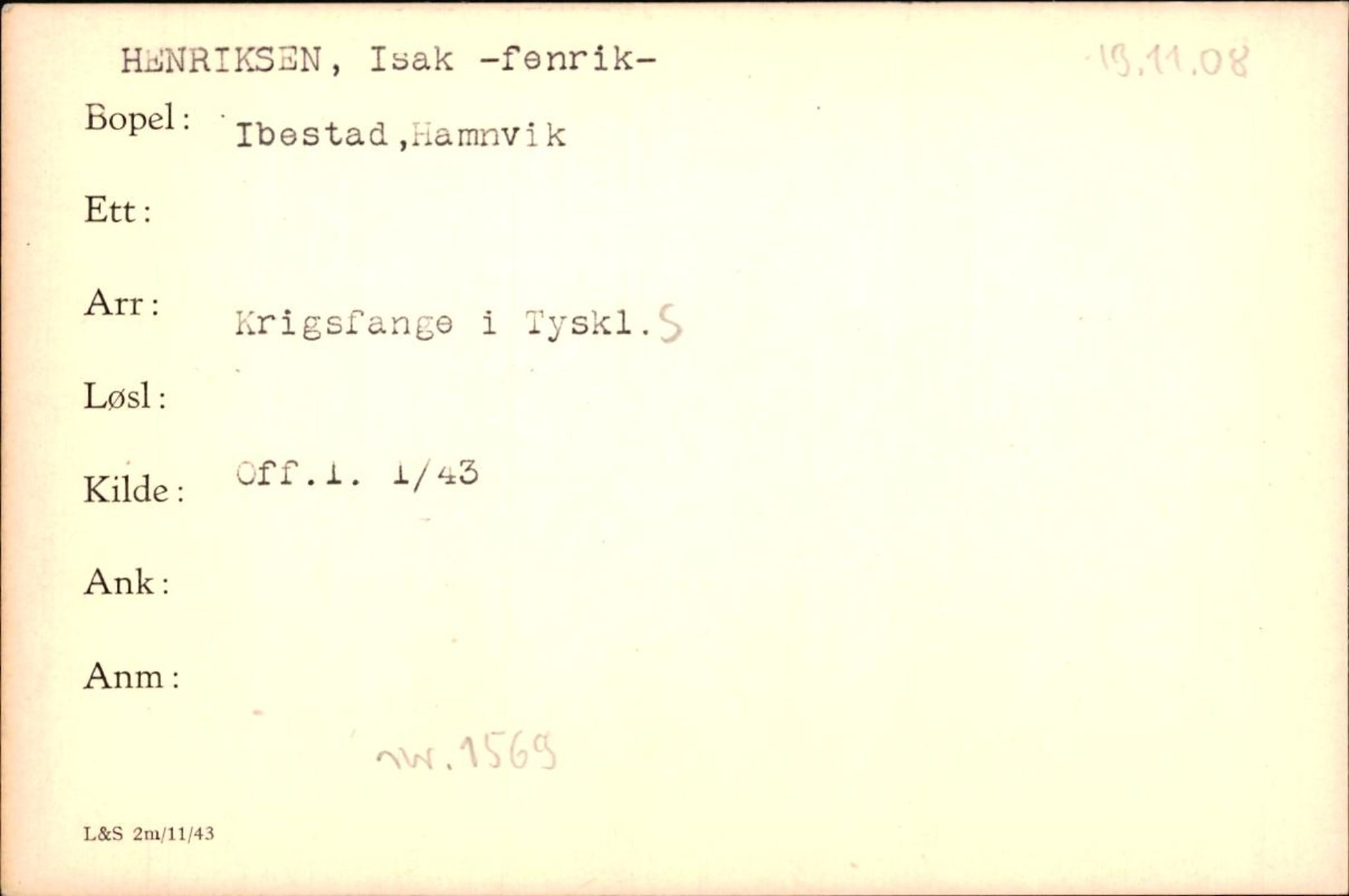 Forsvaret, Forsvarets krigshistoriske avdeling, AV/RA-RAFA-2017/Y/Yf/L0200: II-C-11-2102  -  Norske krigsfanger i Tyskland, 1940-1945, p. 425