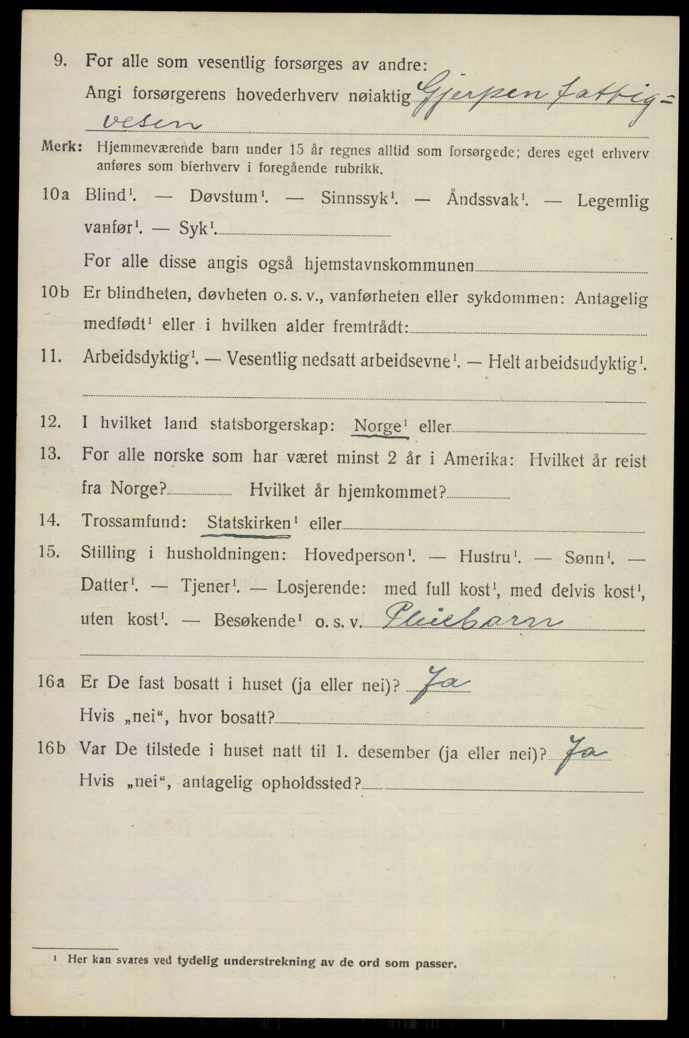SAKO, 1920 census for Siljan, 1920, p. 1972