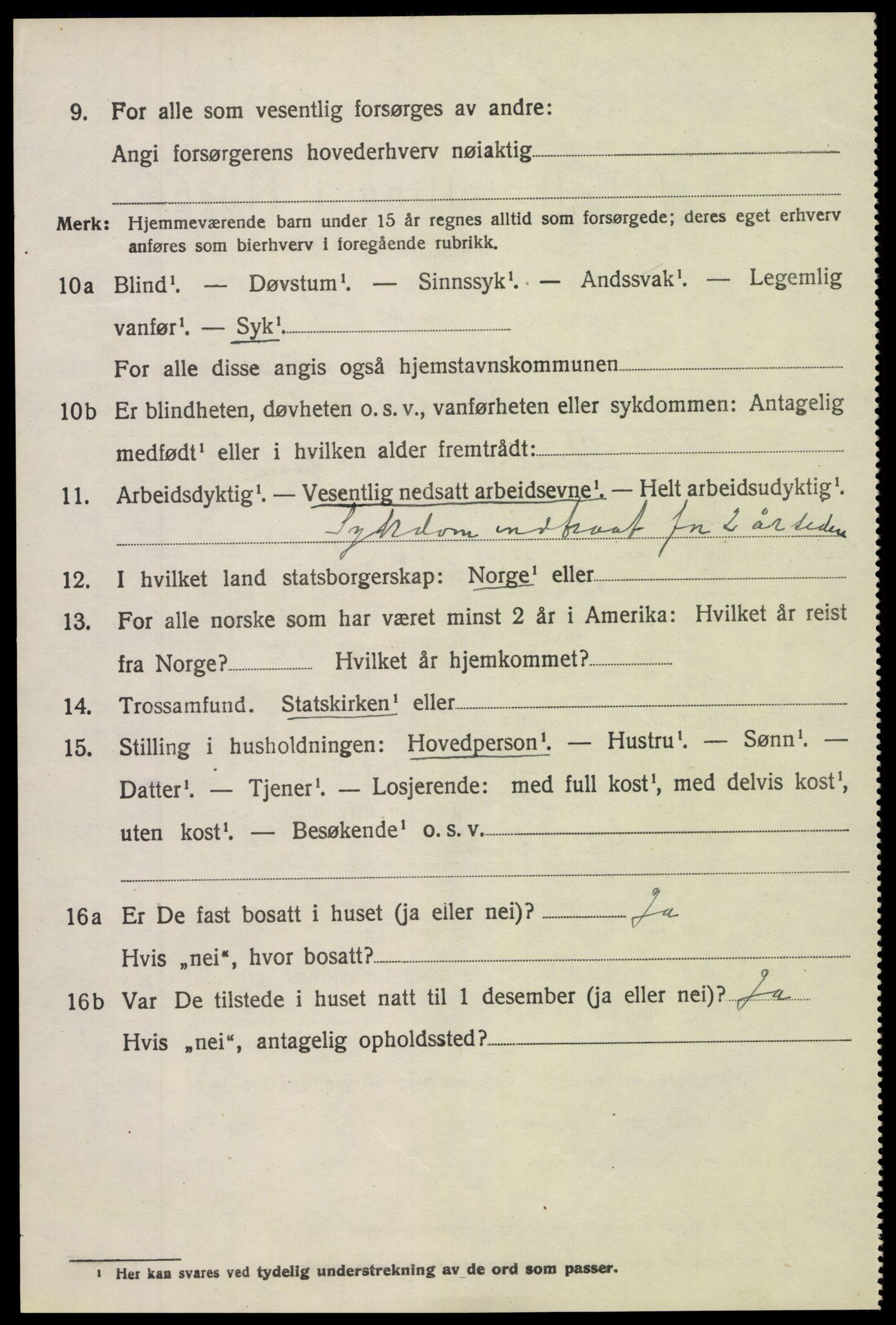 SAK, 1920 census for Holt, 1920, p. 5429