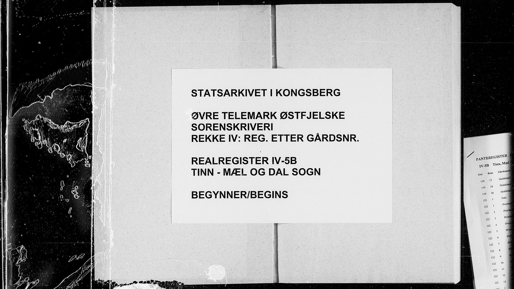 Øvre Telemark østfjelske sorenskriveri, SAKO/A-213/G/Gb/Gbd/L0005b: Mortgage register no. IV 5b