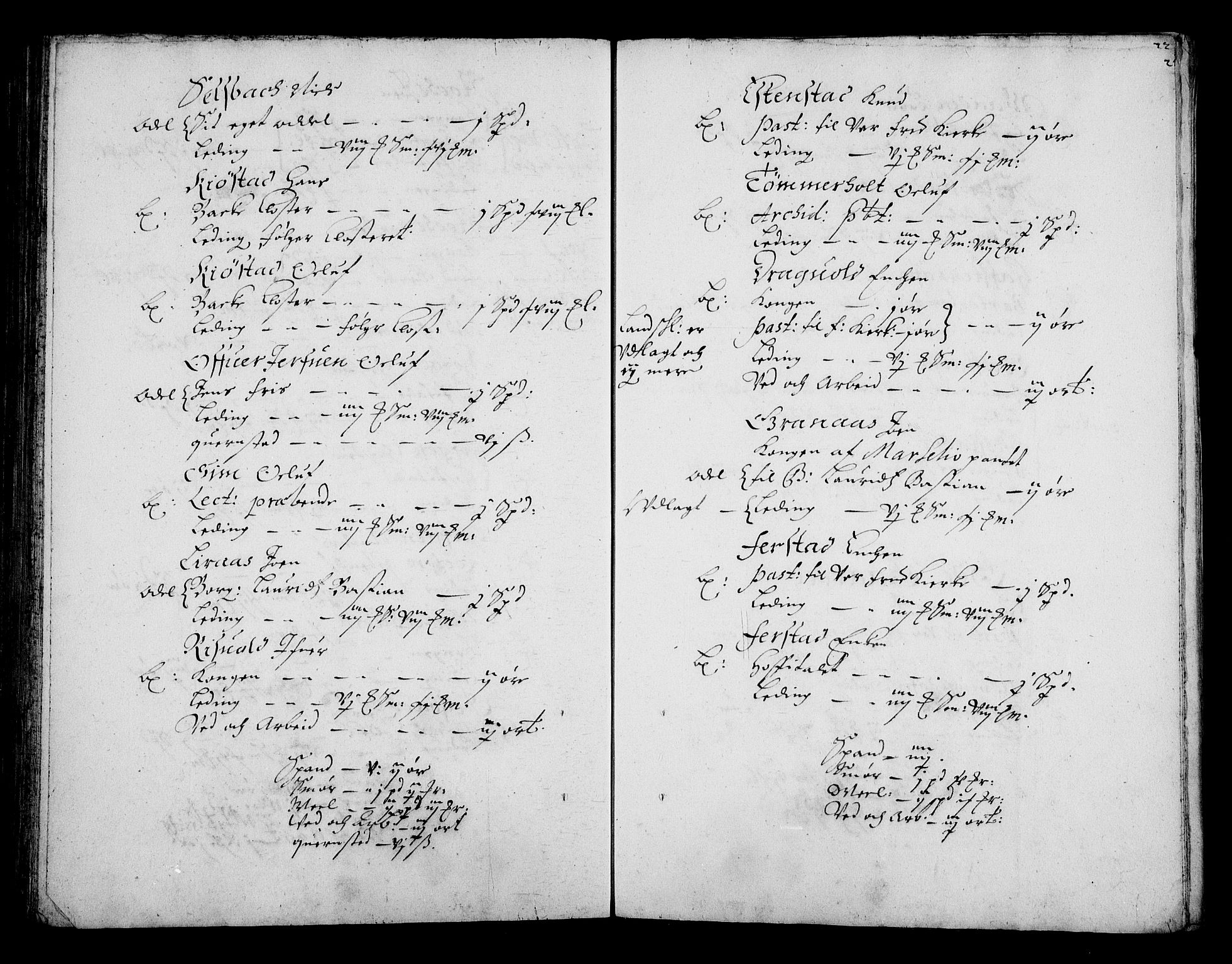 Rentekammeret inntil 1814, Realistisk ordnet avdeling, AV/RA-EA-4070/N/Na/L0002/0005: [XI g]: Trondheims stifts jordebøker: / Strinda fogderi, 1664