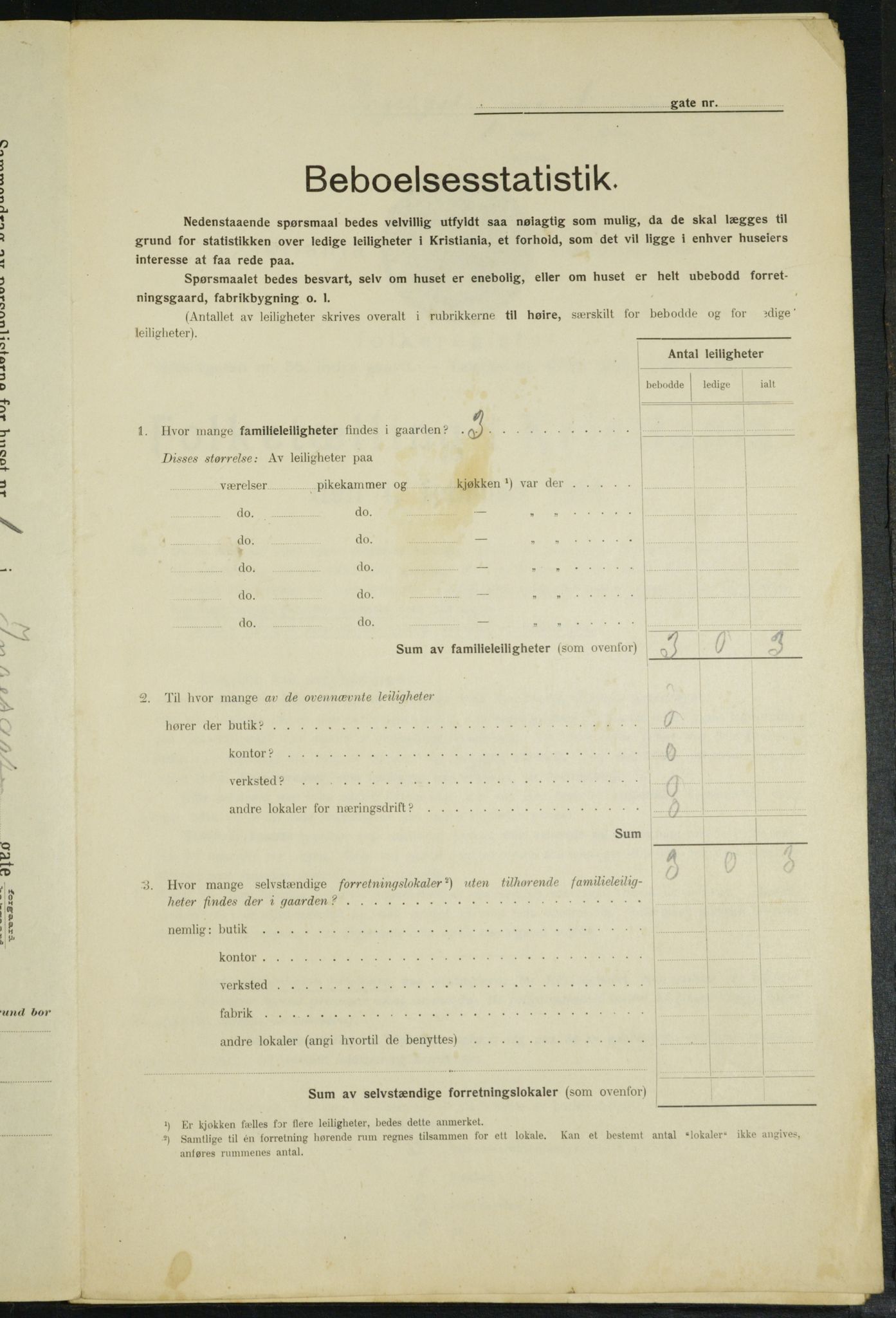 OBA, Municipal Census 1914 for Kristiania, 1914, p. 43928