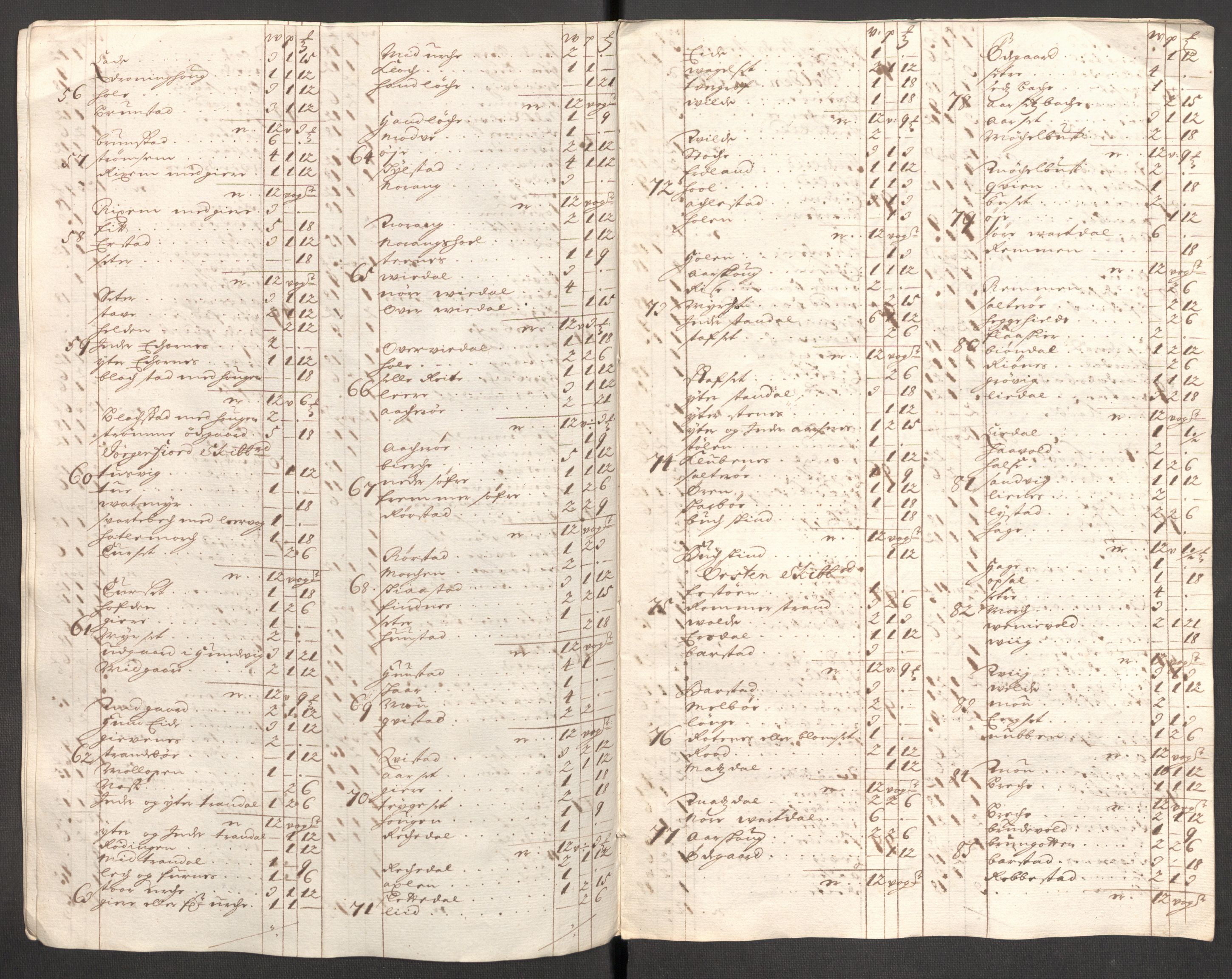 Rentekammeret inntil 1814, Reviderte regnskaper, Fogderegnskap, AV/RA-EA-4092/R54/L3560: Fogderegnskap Sunnmøre, 1704-1705, p. 40