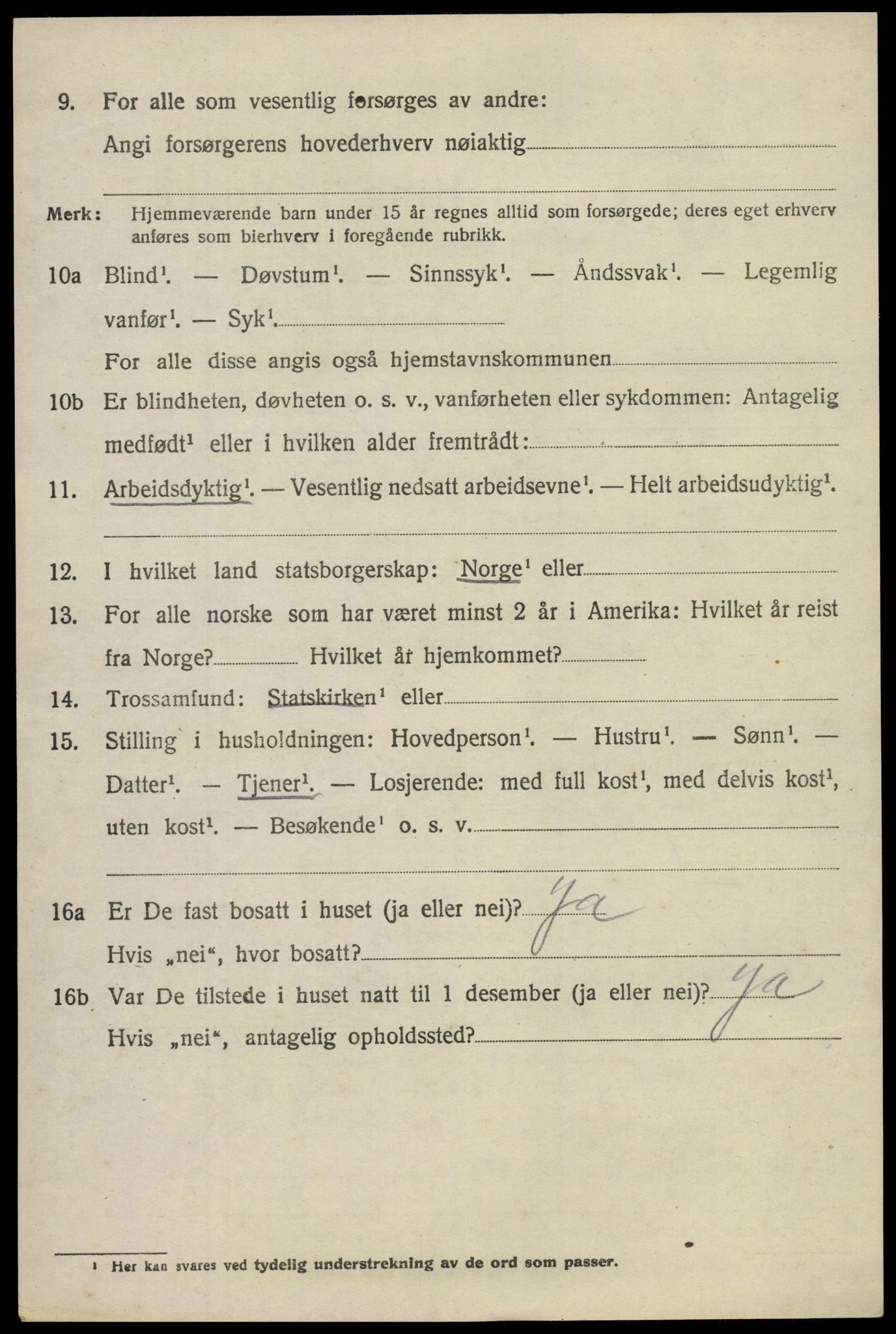 SAKO, 1920 census for Lardal, 1920, p. 4402