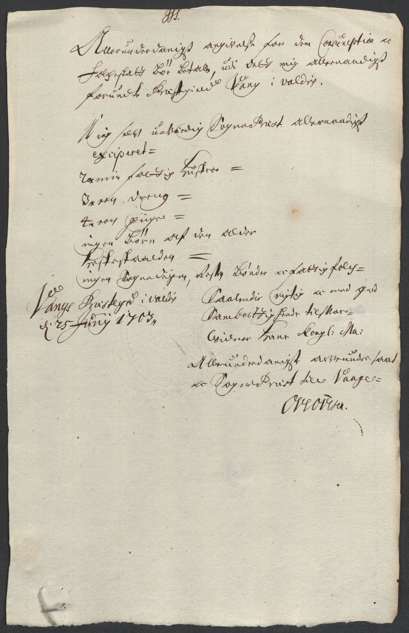 Rentekammeret inntil 1814, Reviderte regnskaper, Fogderegnskap, RA/EA-4092/R18/L1301: Fogderegnskap Hadeland, Toten og Valdres, 1703, p. 130