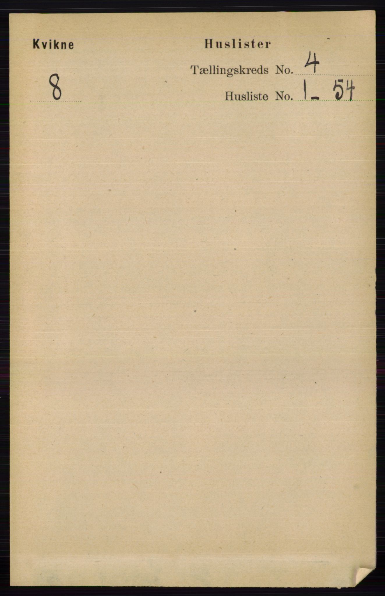 RA, 1891 census for 0440 Kvikne, 1891, p. 913
