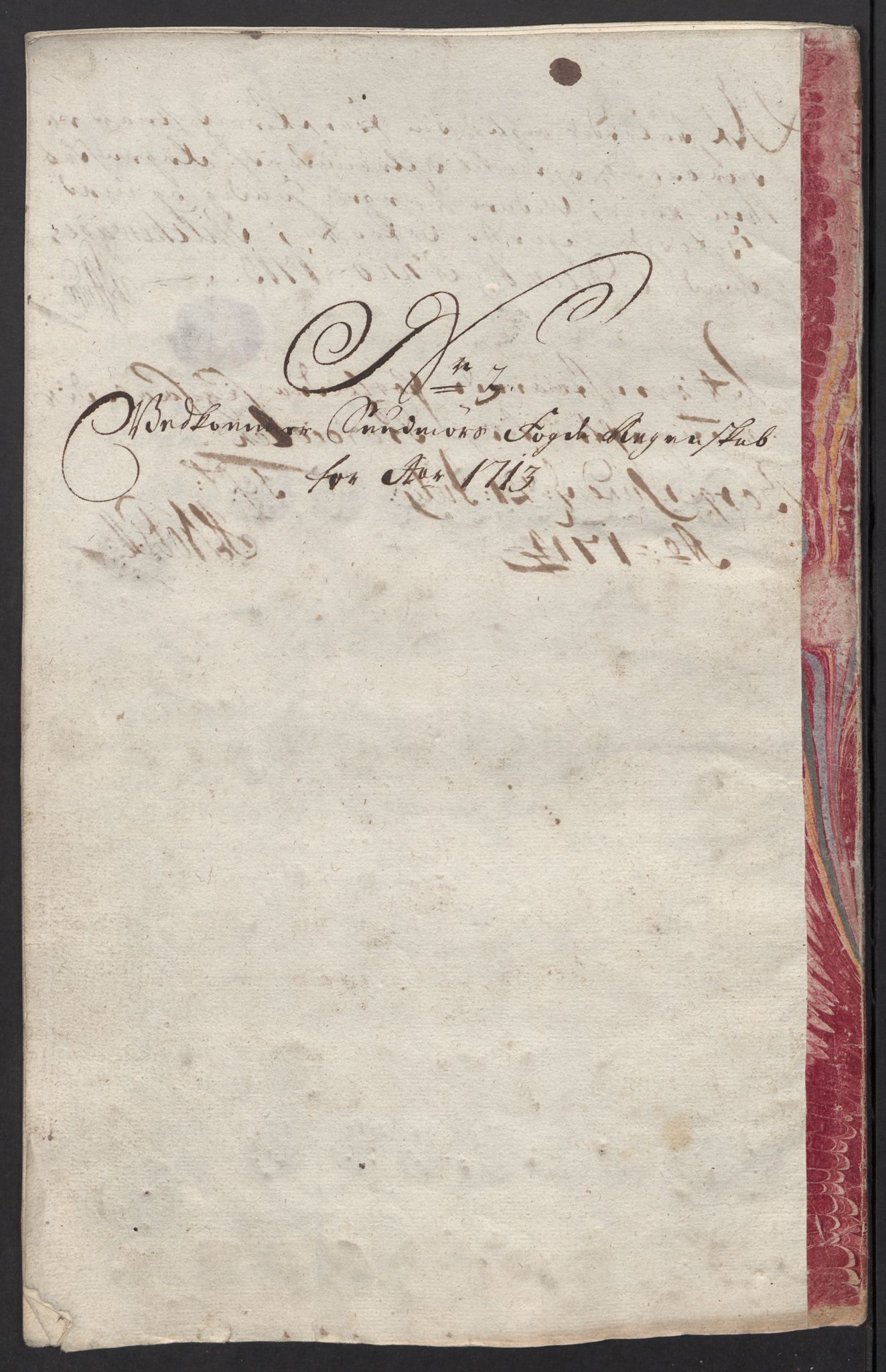 Rentekammeret inntil 1814, Reviderte regnskaper, Fogderegnskap, RA/EA-4092/R54/L3565: Fogderegnskap Sunnmøre, 1712-1713, p. 408