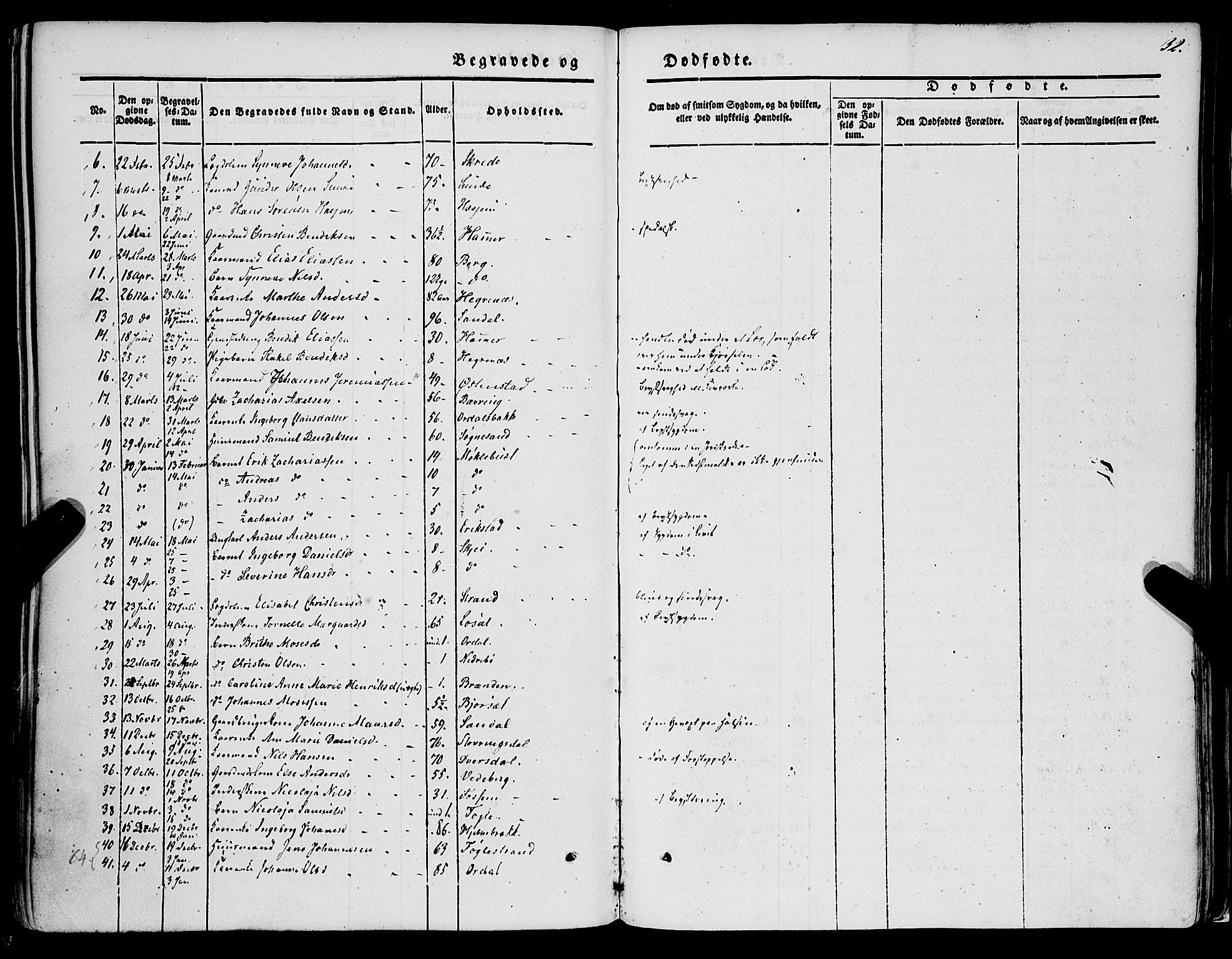 Jølster sokneprestembete, SAB/A-80701/H/Haa/Haaa/L0010: Parish register (official) no. A 10, 1847-1865, p. 32