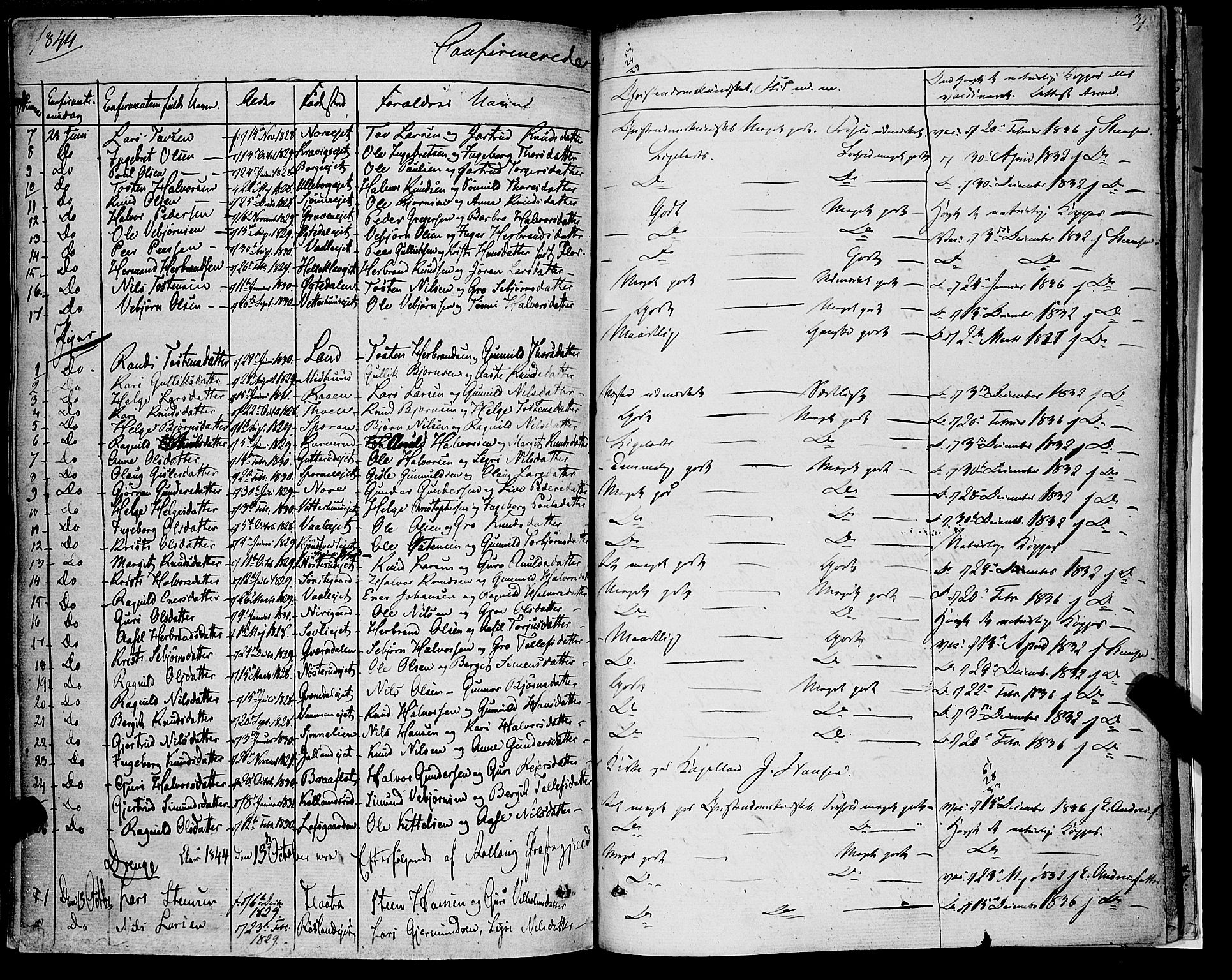 Rollag kirkebøker, AV/SAKO-A-240/F/Fa/L0007: Parish register (official) no. I 7, 1828-1847, p. 372