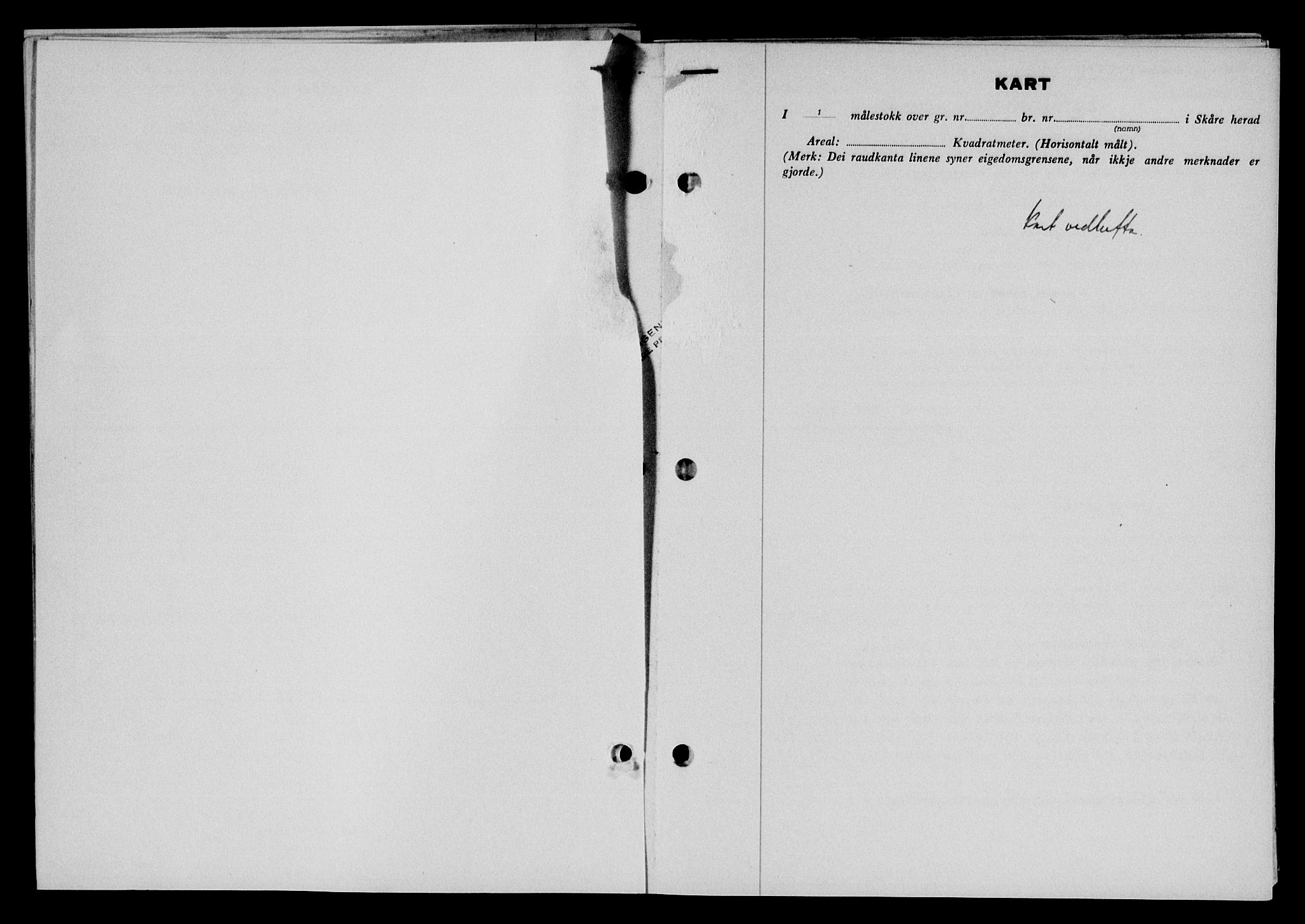 Karmsund sorenskriveri, SAST/A-100311/01/II/IIB/L0117: Mortgage book no. 97Aa, 1955-1955, Diary no: : 3433/1955