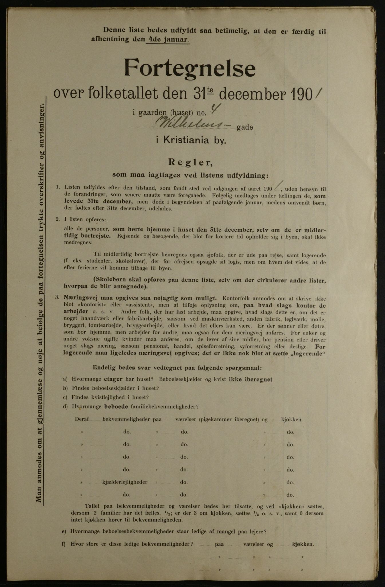 OBA, Municipal Census 1901 for Kristiania, 1901, p. 19571