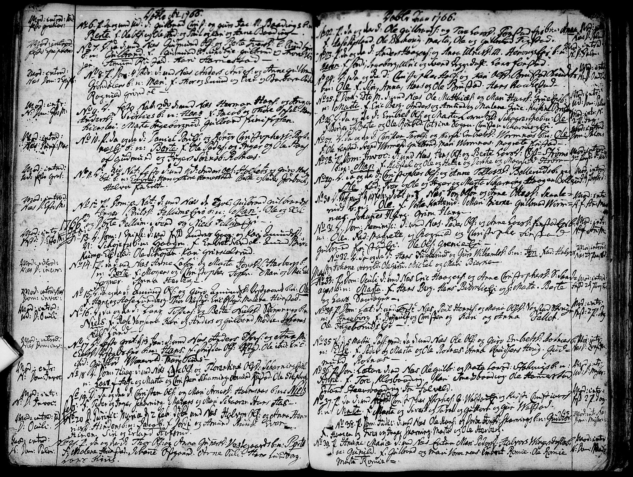 Nes prestekontor Kirkebøker, AV/SAO-A-10410/F/Fa/L0003: Parish register (official) no. I 3, 1734-1781, p. 200