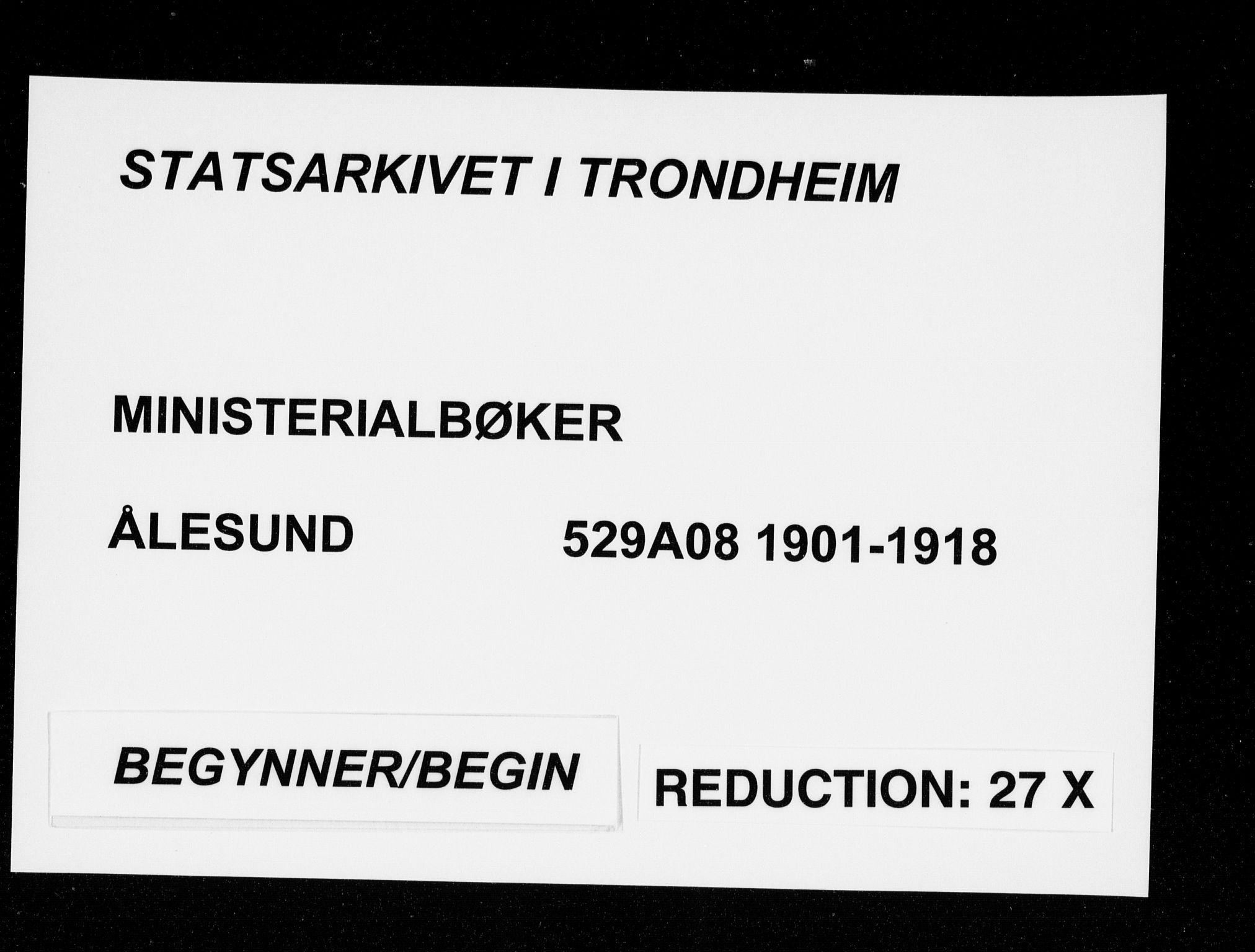 Ministerialprotokoller, klokkerbøker og fødselsregistre - Møre og Romsdal, SAT/A-1454/529/L0458: Banns register no. 529A08, 1901-1918