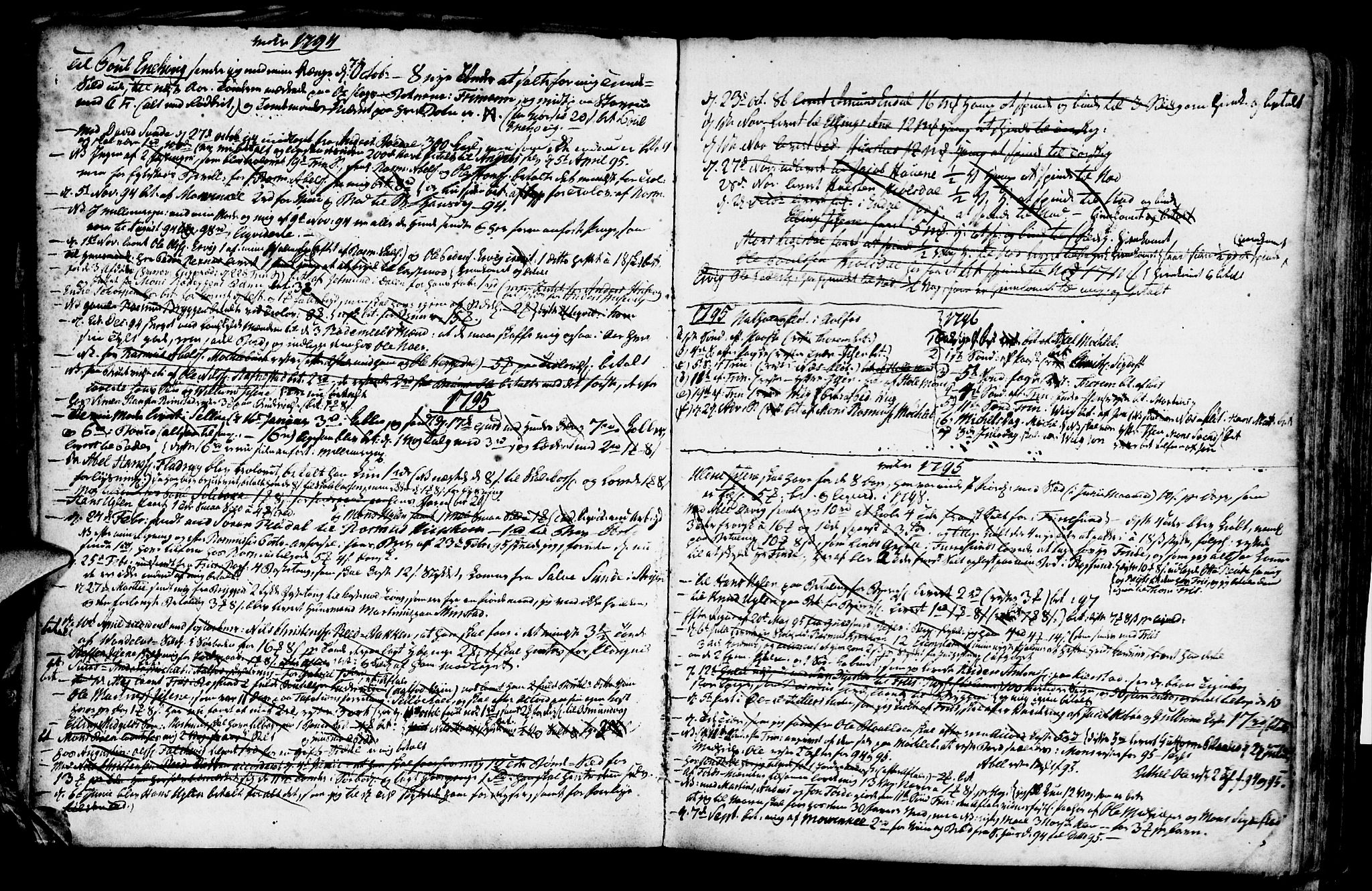 Davik sokneprestembete, SAB/A-79701/H/Haa/Haaa/L0001: Parish register (official) no. A 1, 1710-1742, p. 145