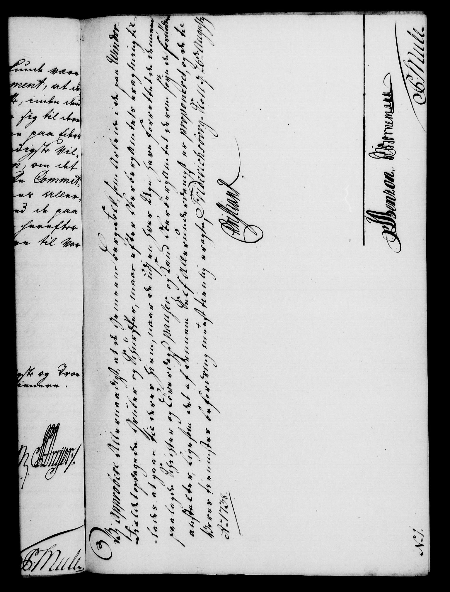Rentekammeret, Kammerkanselliet, RA/EA-3111/G/Gf/Gfa/L0021: Norsk relasjons- og resolusjonsprotokoll (merket RK 52.21), 1738, p. 356