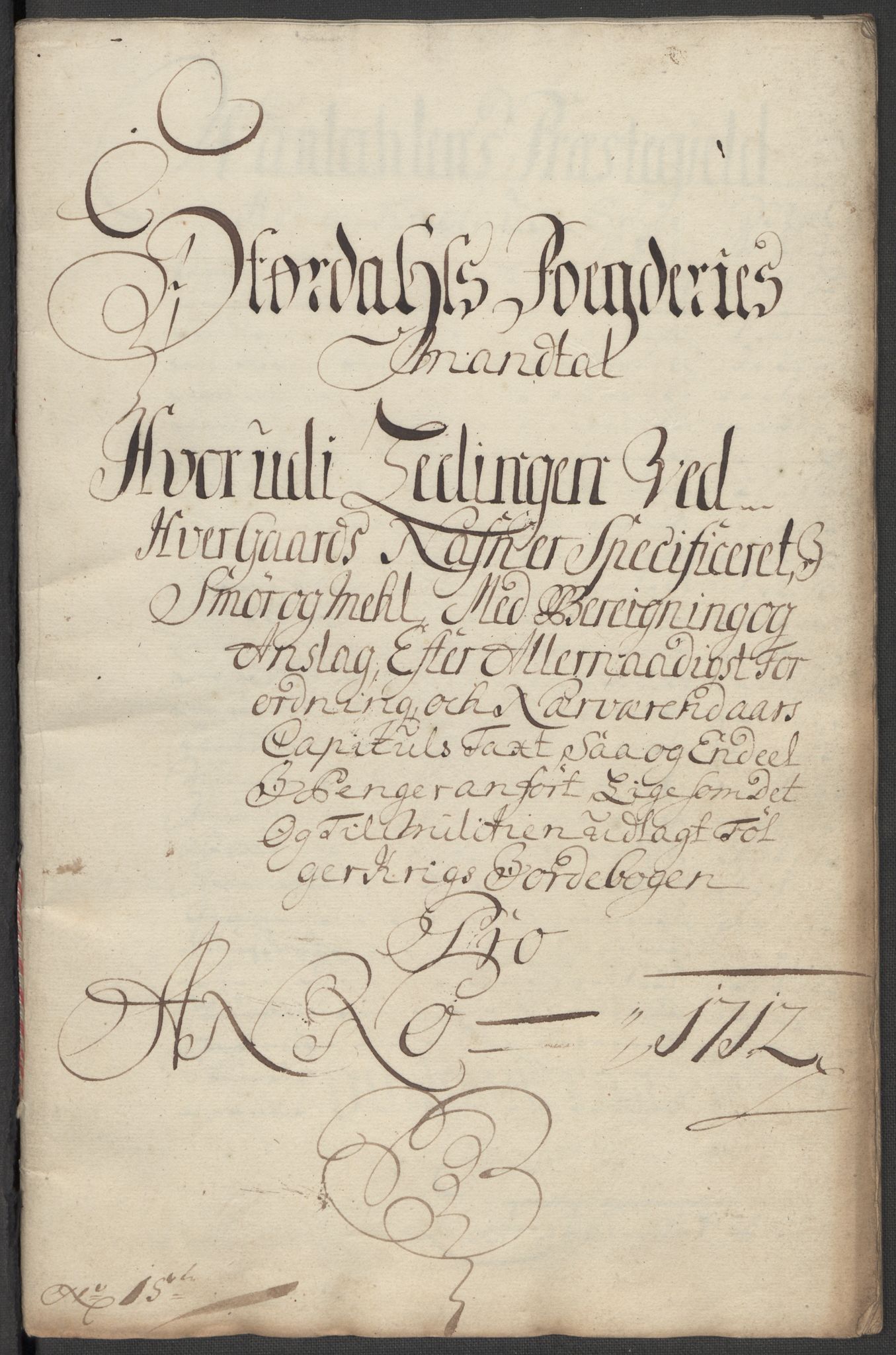 Rentekammeret inntil 1814, Reviderte regnskaper, Fogderegnskap, RA/EA-4092/R62/L4202: Fogderegnskap Stjørdal og Verdal, 1712, p. 183