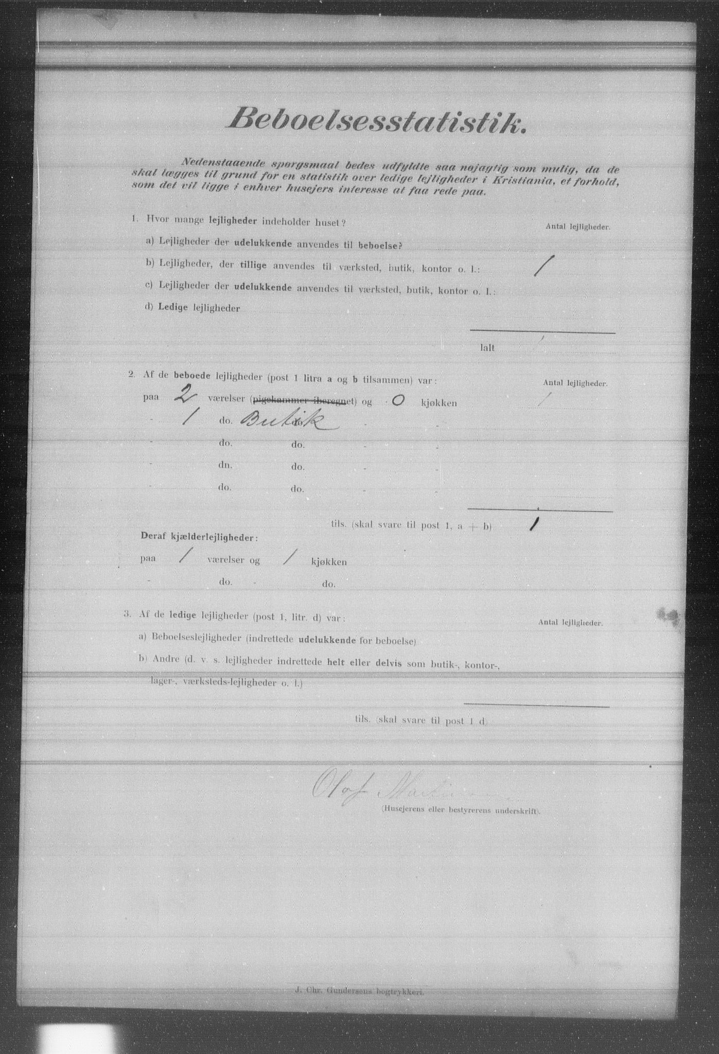 OBA, Municipal Census 1902 for Kristiania, 1902, p. 19831