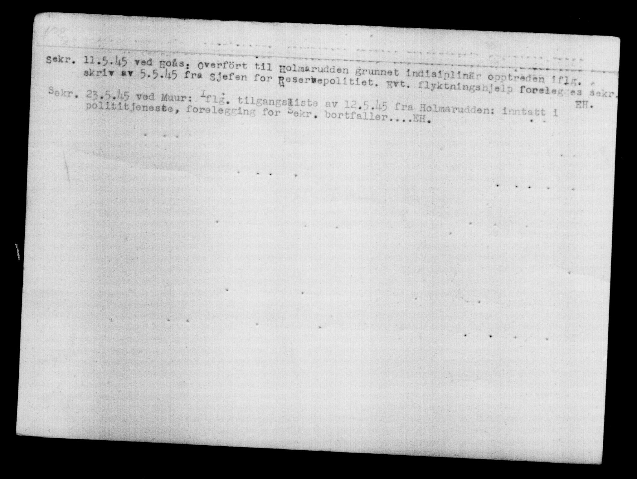 Den Kgl. Norske Legasjons Flyktningskontor, AV/RA-S-6753/V/Va/L0012: Kjesäterkartoteket.  Flyktningenr. 28300-31566, 1940-1945, p. 1677