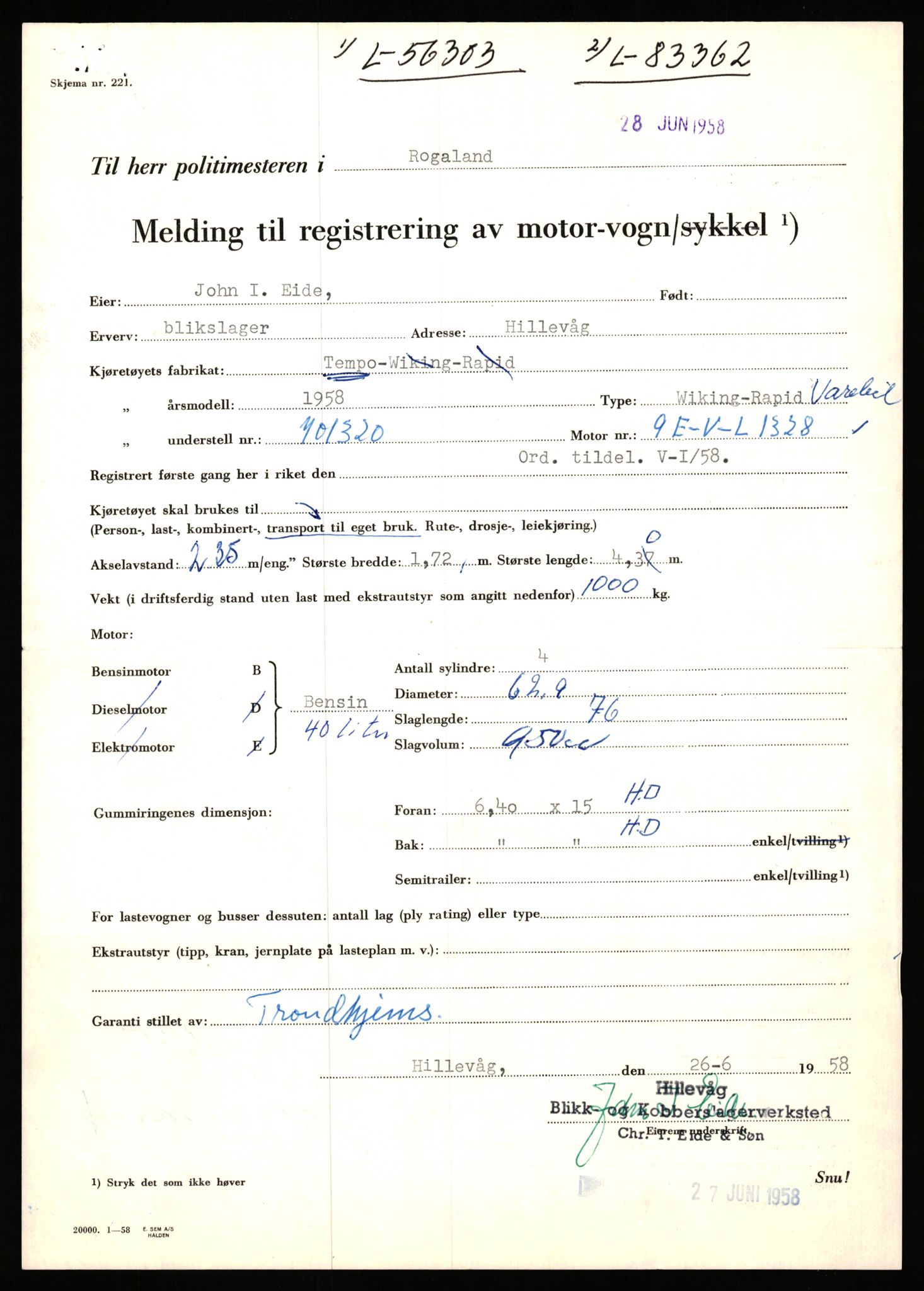 Stavanger trafikkstasjon, AV/SAST-A-101942/0/F/L0055: L-55700 - L-56499, 1930-1971, p. 1425