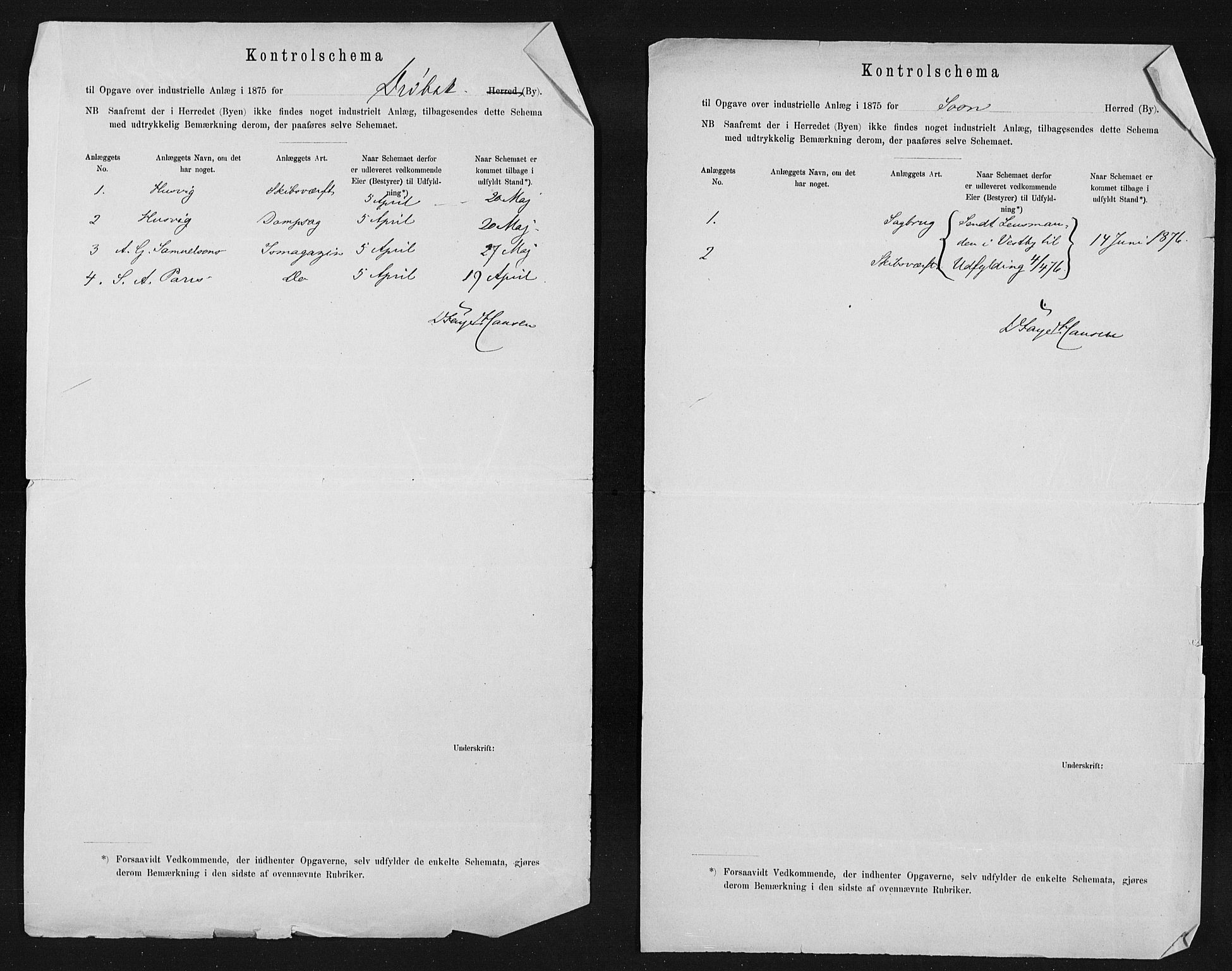 Statistisk sentralbyrå, Næringsøkonomiske emner, Generelt - Amtmennenes femårsberetninger, AV/RA-S-2233/F/Fa/L0045: --, 1871-1875, p. 221
