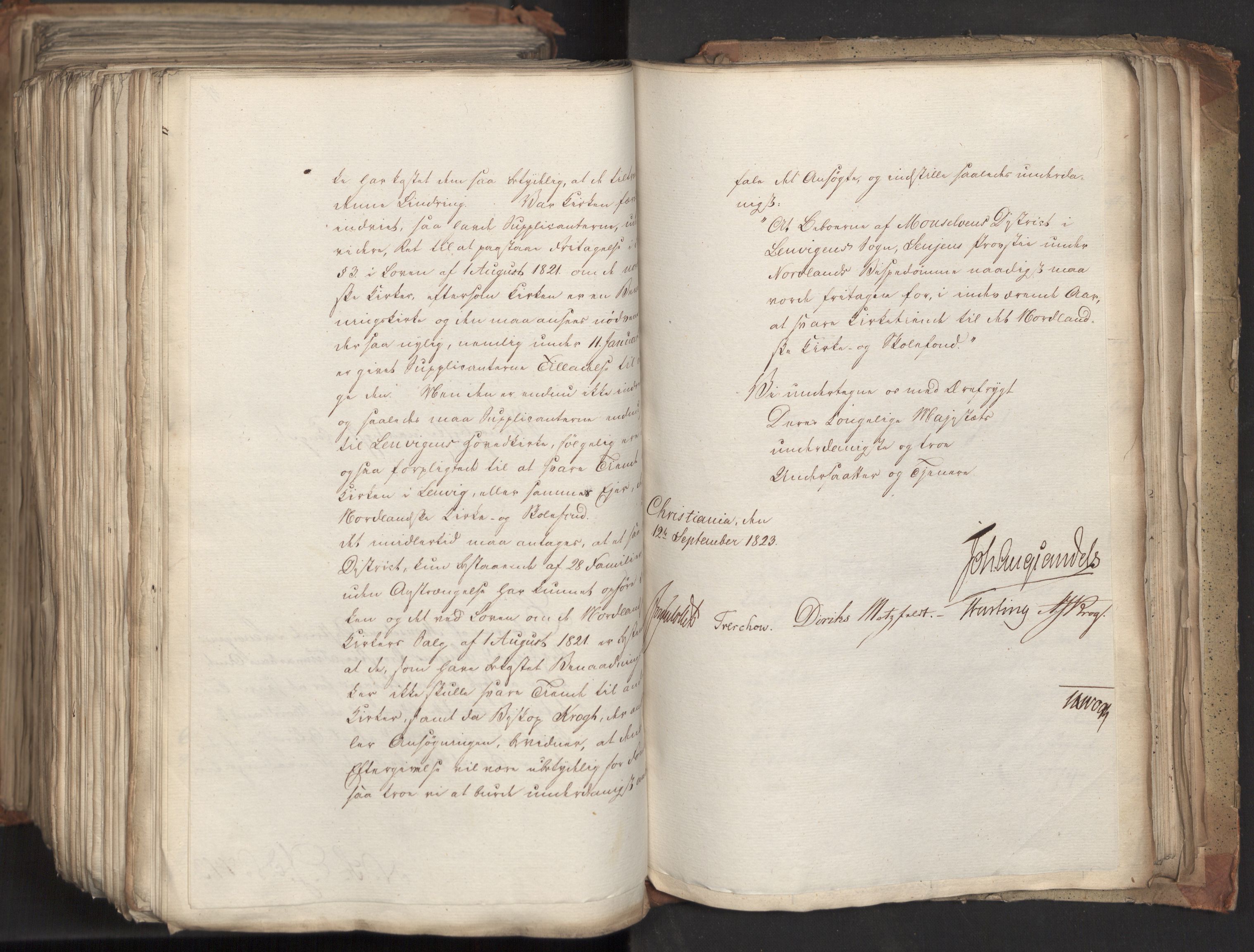 Statsrådsavdelingen i Stockholm, AV/RA-S-1003/D/Da/L0035: Regjeringsinnstillinger nr. 541-840, 1823, p. 637