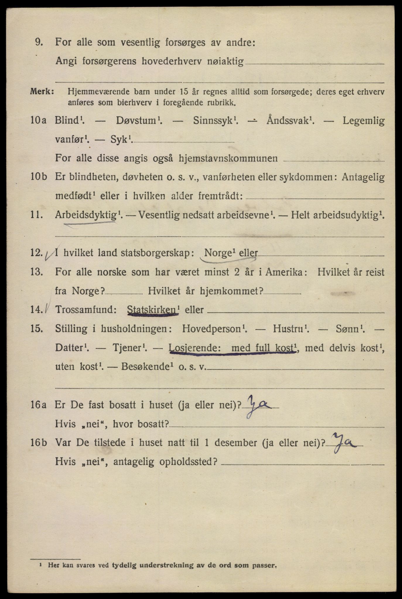 SAO, 1920 census for Kristiania, 1920, p. 410906